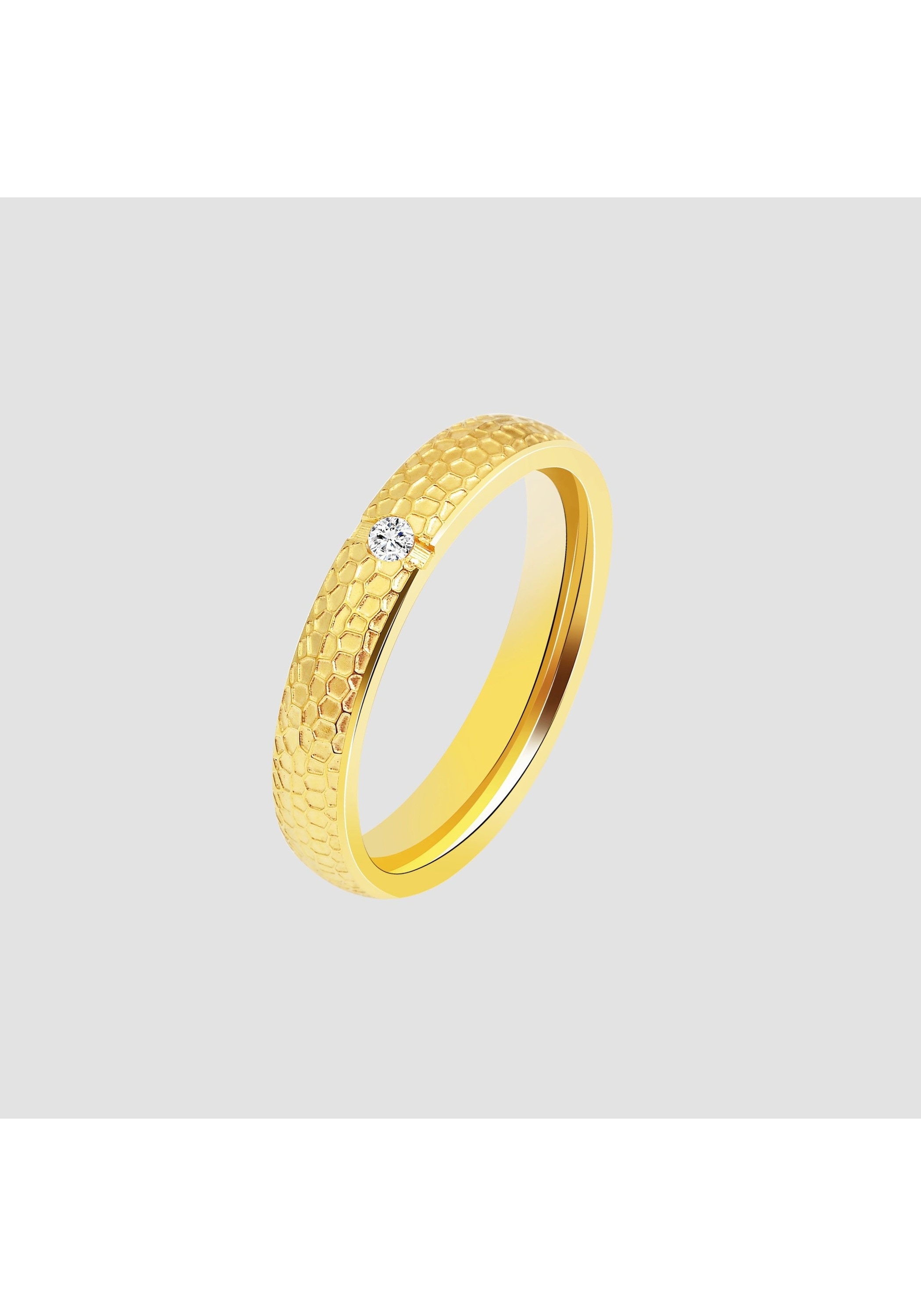 AKZENT Partnerring »Liska, goldfarbig, langlebig«