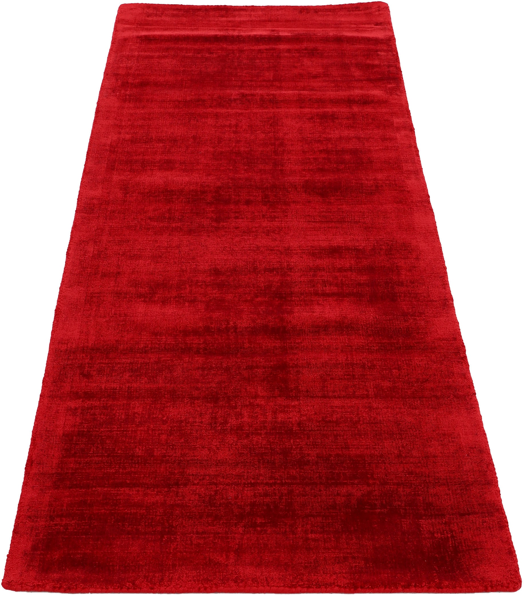 carpetfine Teppich »Ava Viskoseteppich«, rechteckig, 13 mm Höhe, Seidenoptik, leichter Glanz, auch als Läufer erhältlich