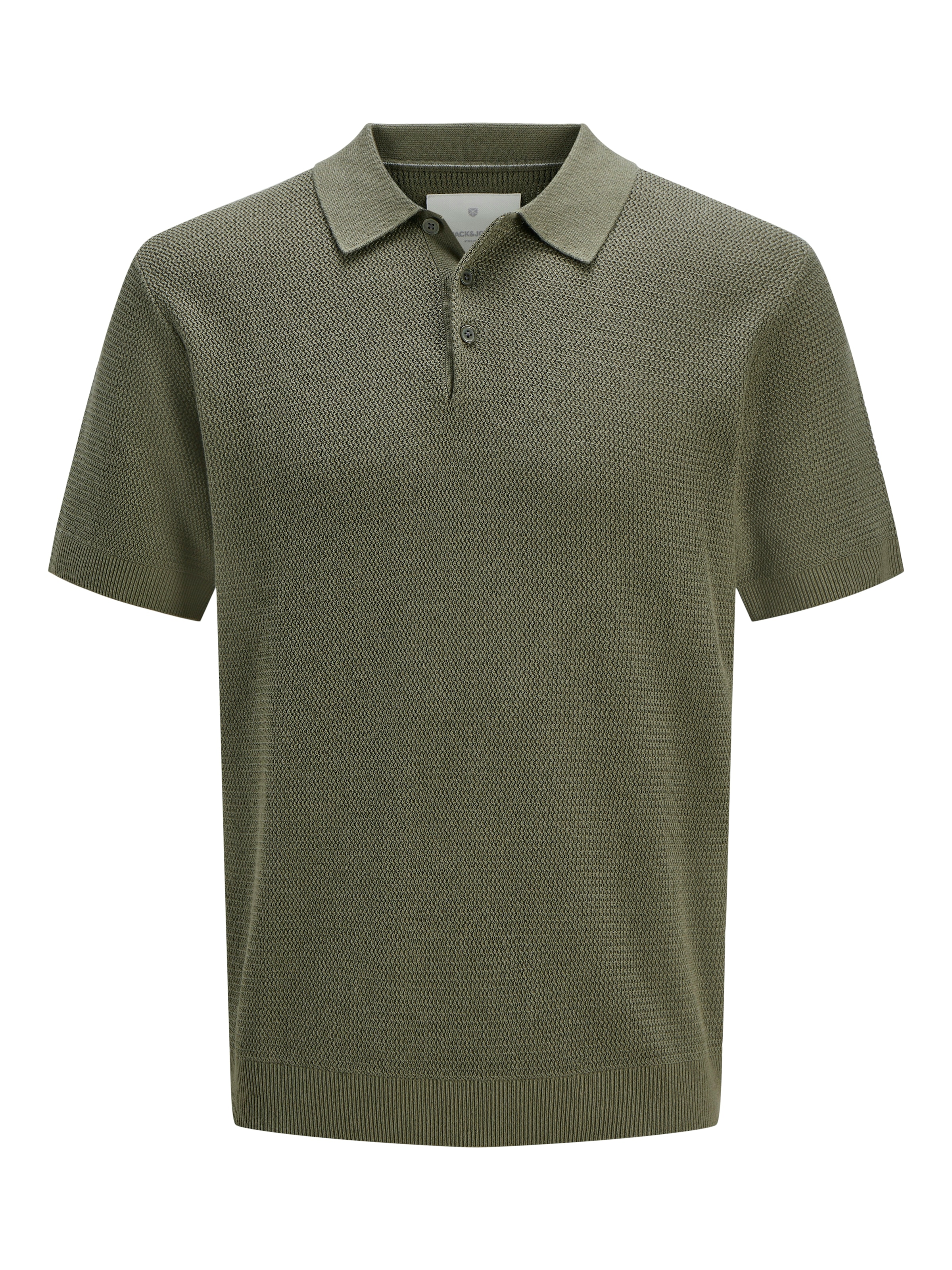 Jack & Jones Polokragenpullover »JPRCCCOOPER KNIT POLO SS SN«