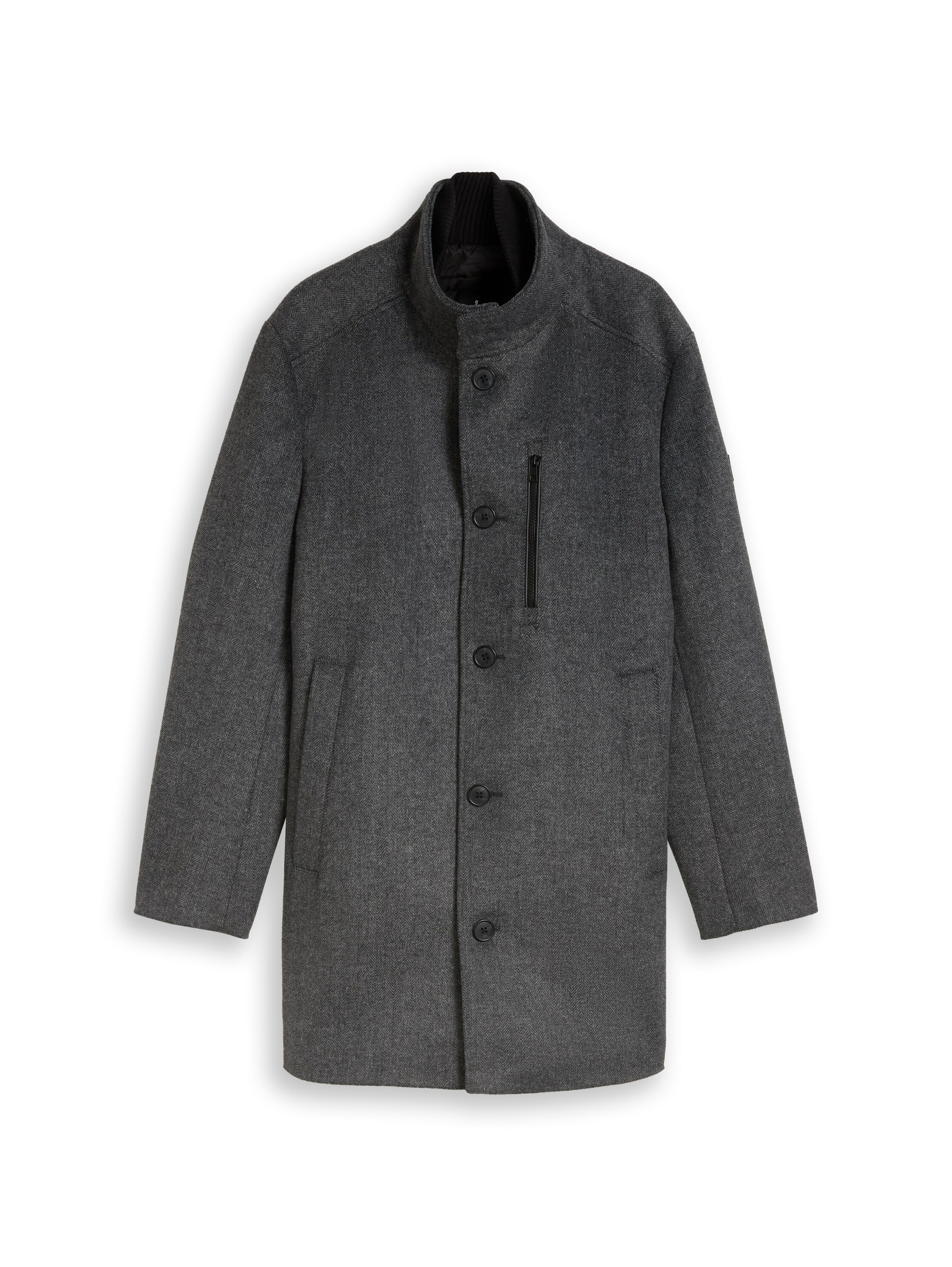 TOM TAILOR Wollmantel mit abnehmbarer Innenjacke