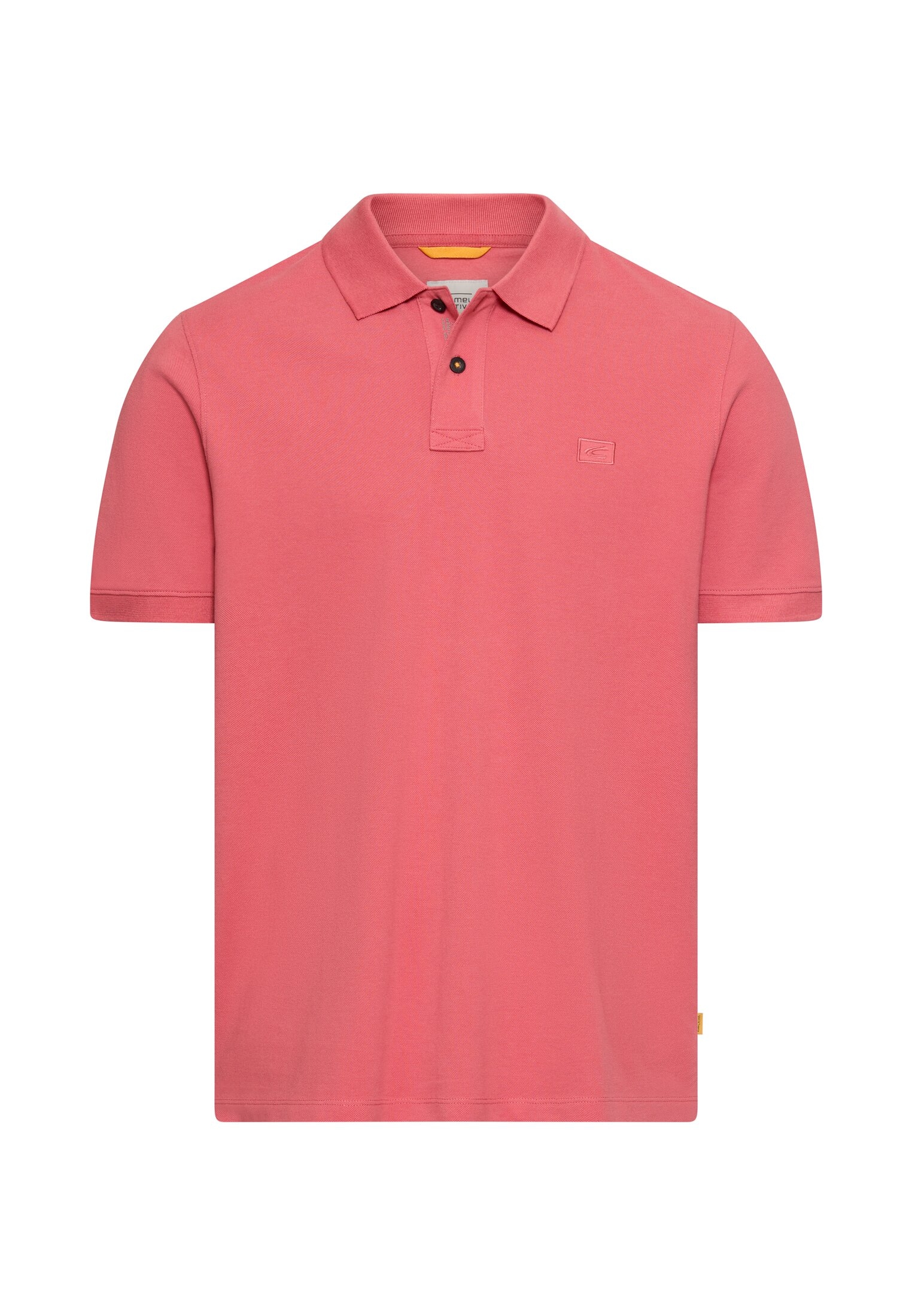camel active Poloshirt mit Logo-Stickerei