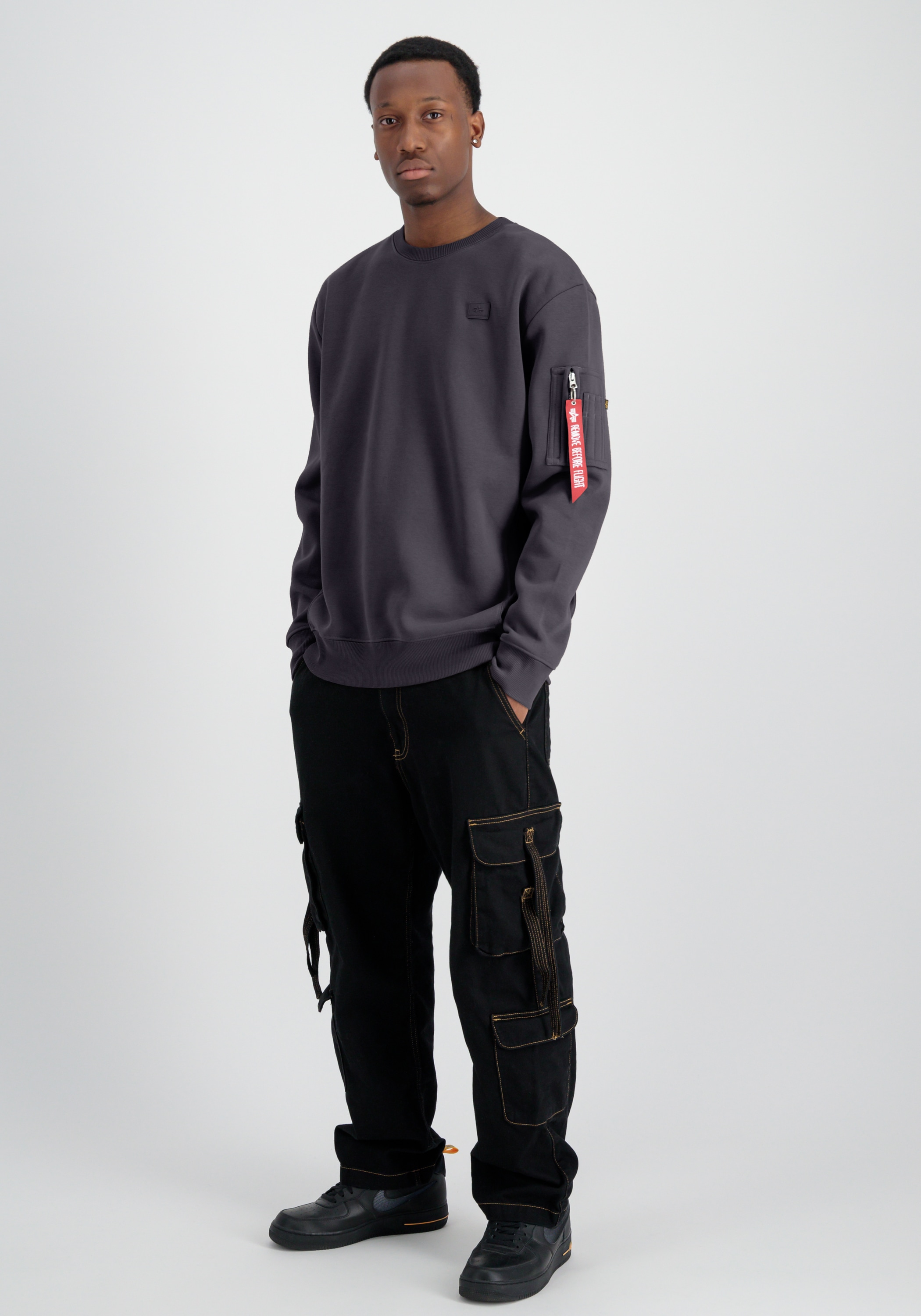 Alpha Industries Sweater »Alpha Industries Men - Sweatshirts X-Fit Label Sweater«