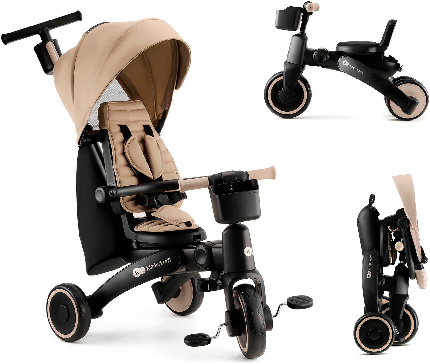 Kinderkraft Dreirad »Jazz 2« in beige