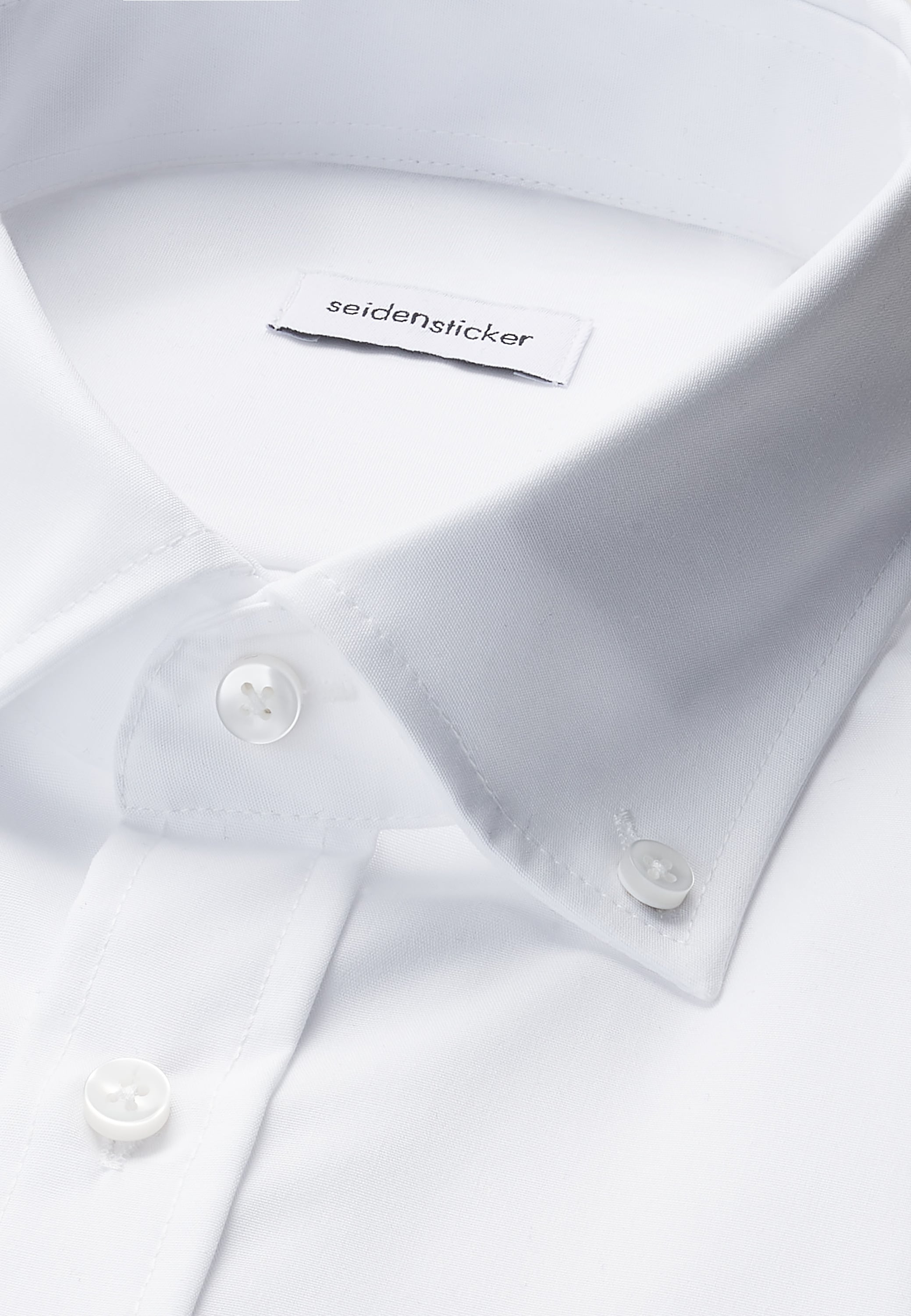 seidensticker Businesshemd »Schwarze Rose« Regular 1/1 Button-Down-Kragen Uni