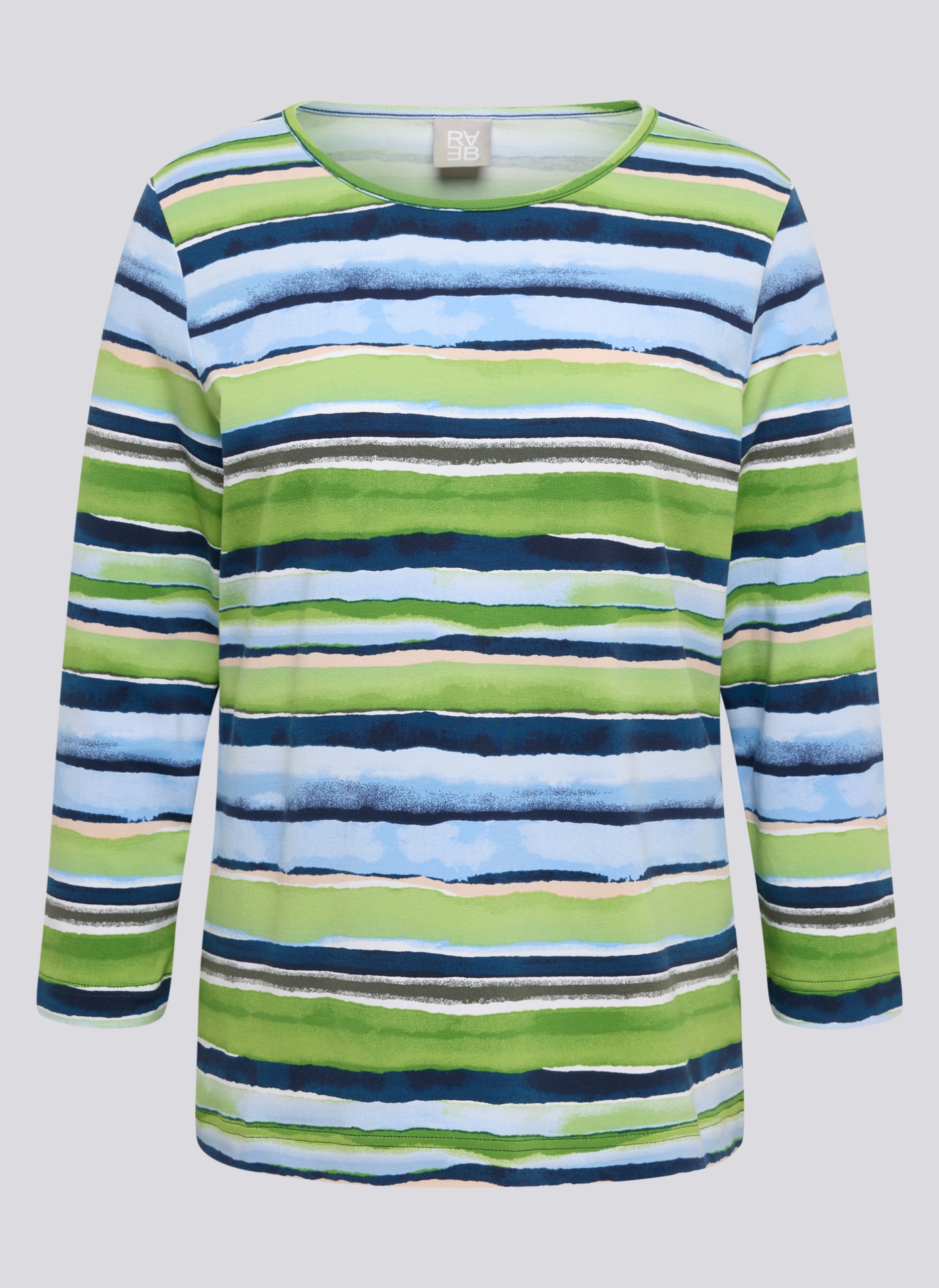 Rabe 3/4-Arm-Shirt, im Streifen-Look
