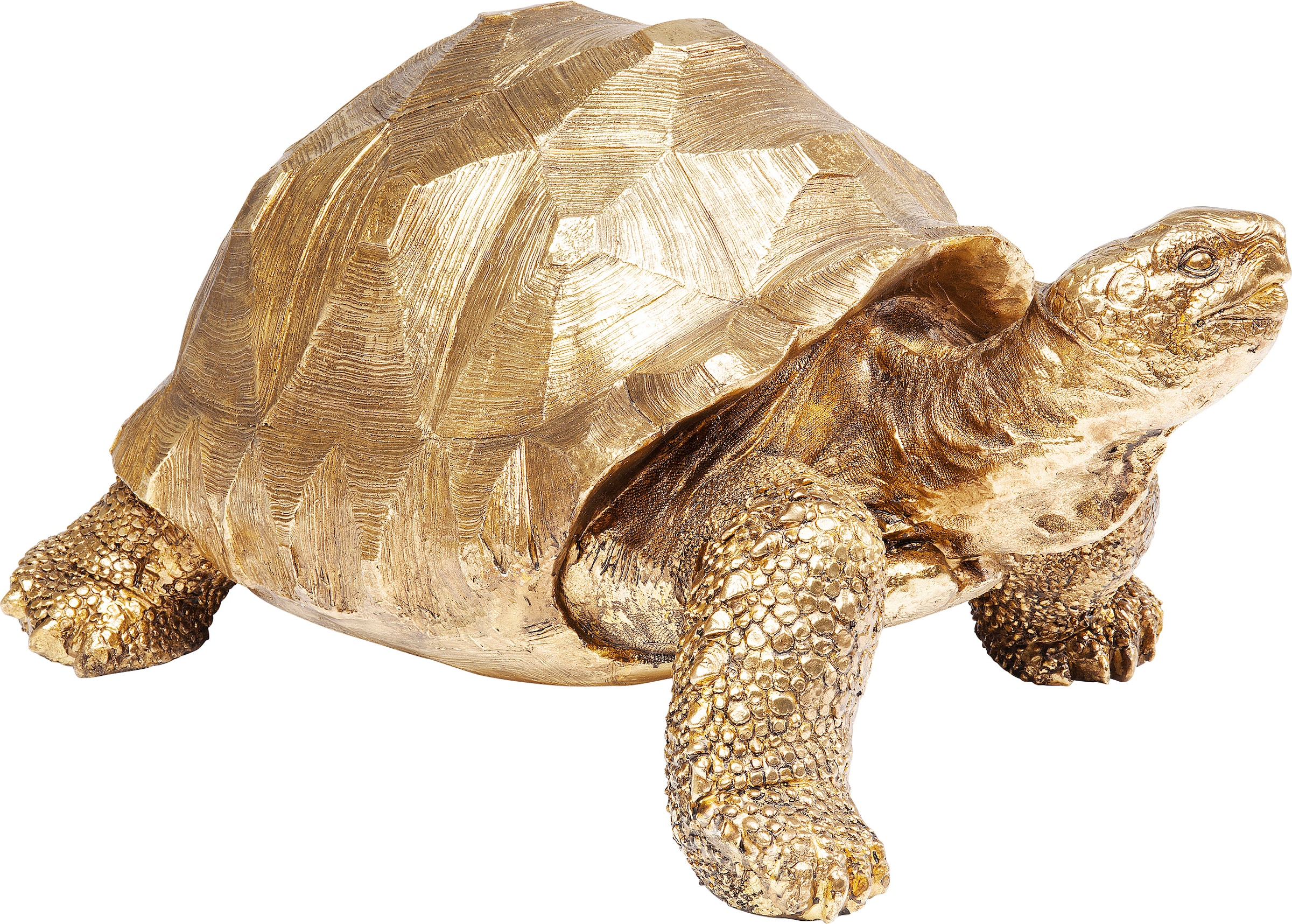 Kare Design Dekofigur »Turtle Gold Medium 40cm«