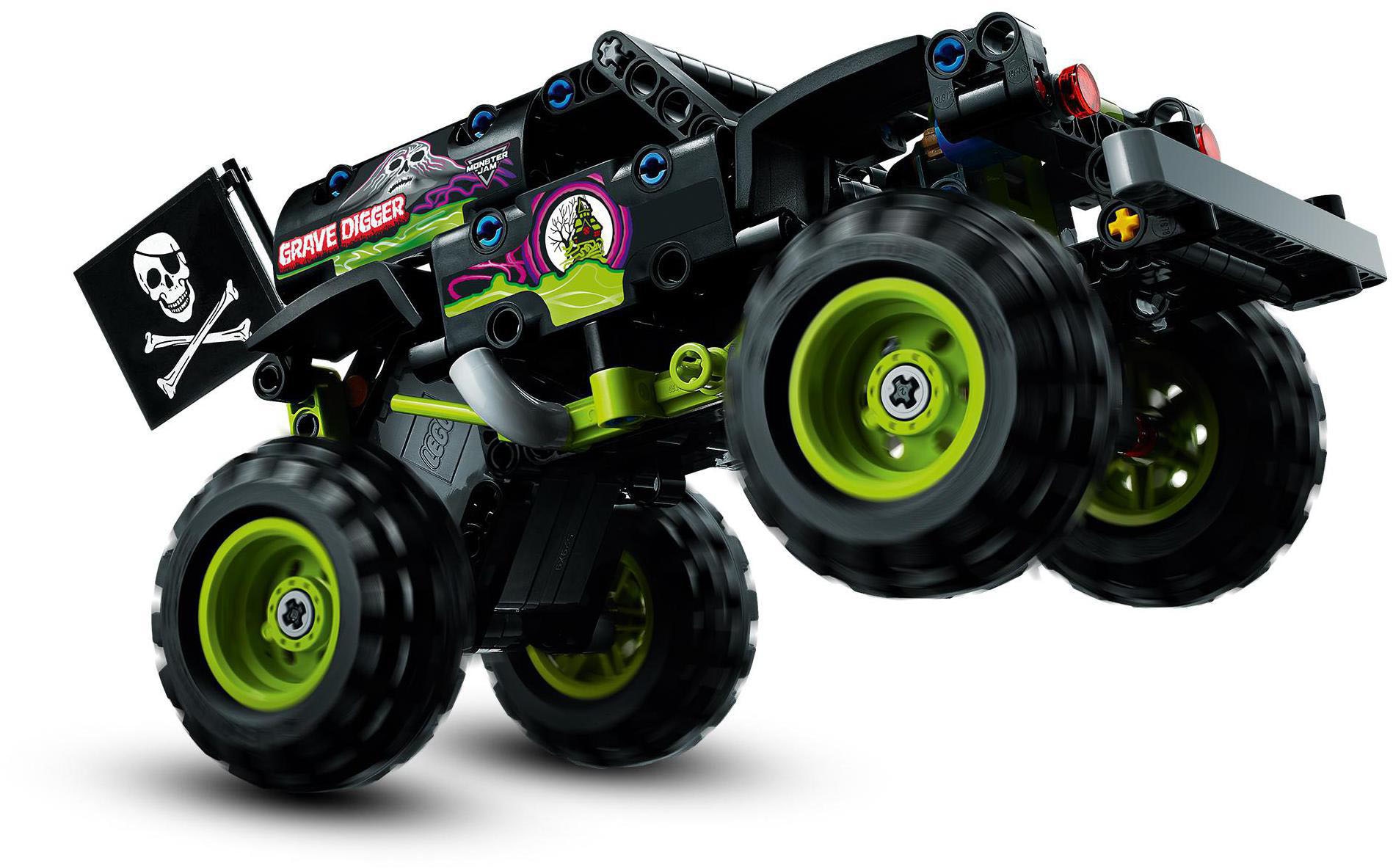 LEGO® Konstruktionsspielsteine »Monster Jam® Grave Digger® (42118), LEGO® Technic«, (212 St.), Made in Europe