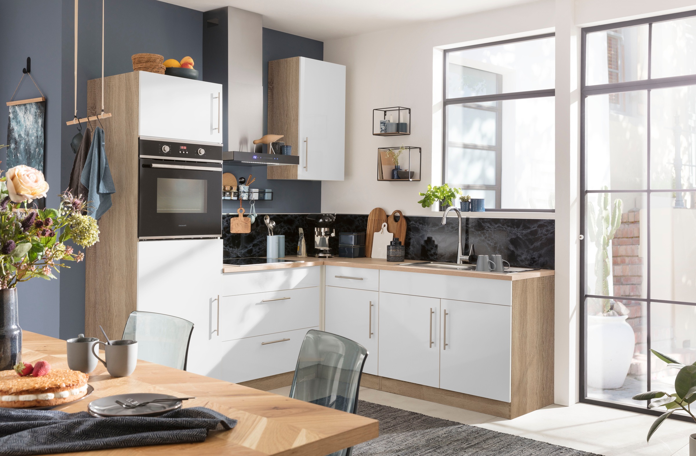 wiho Küchen Spülenschrank »Cali«, 100 cm breit, ohne Arbeitsplatte