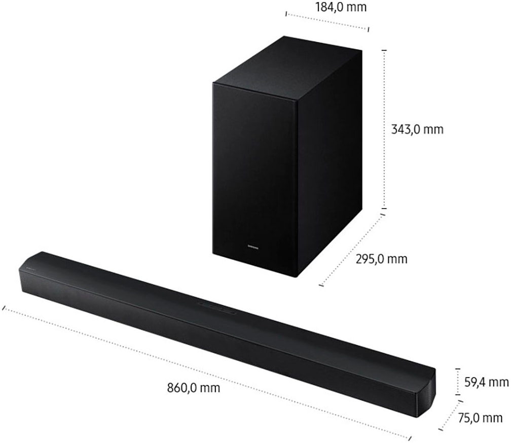 Samsung Soundbar »HW-B760GF Soundbar«, 5.1-Kanal Sound System, Dolby 5.1 Kanal, DTS Virtual:X, Adaptive Sound