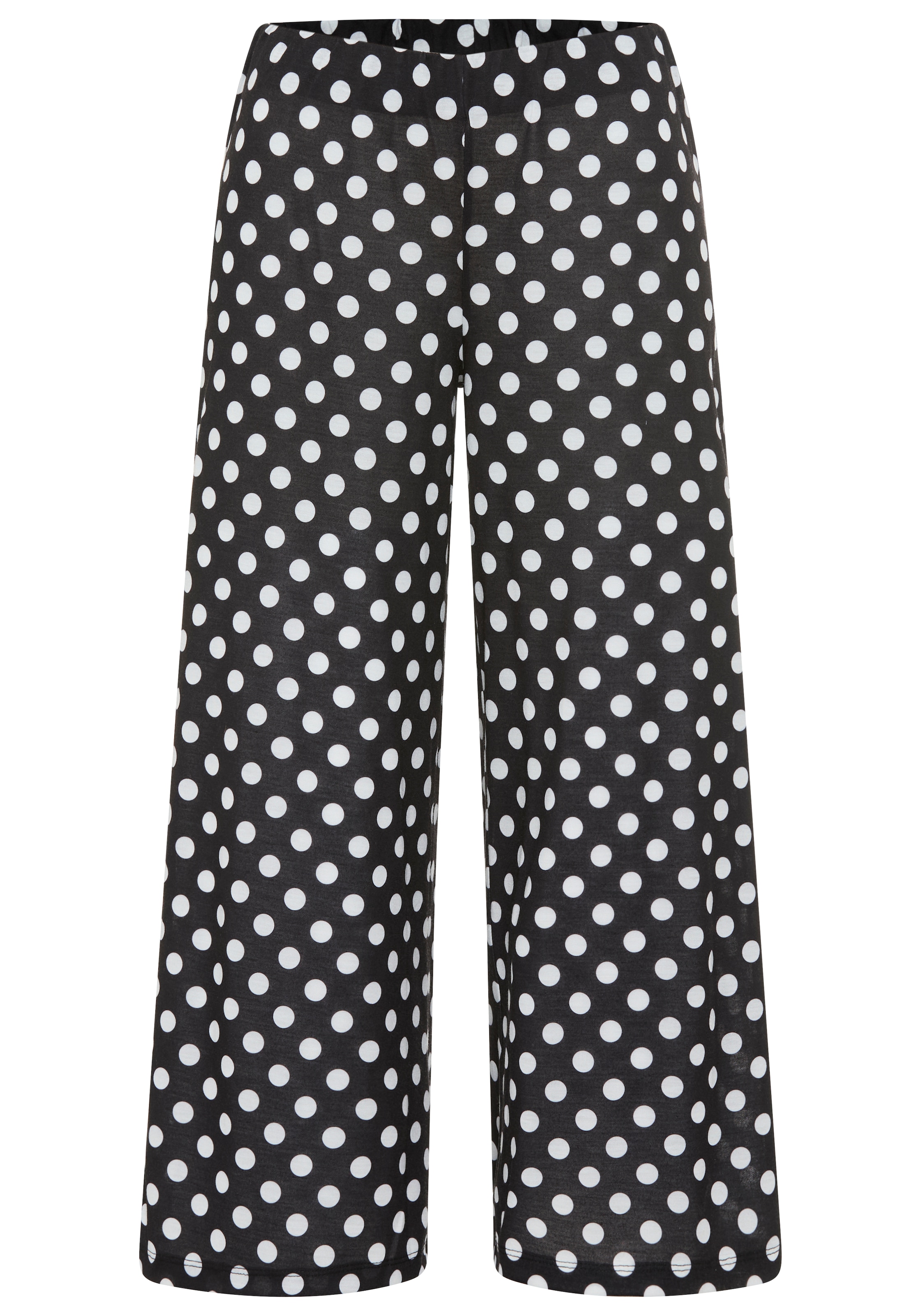 Laura Scott Jerseyhose »CULOTTE«  aus Polyester, mit gepunkteter Optik