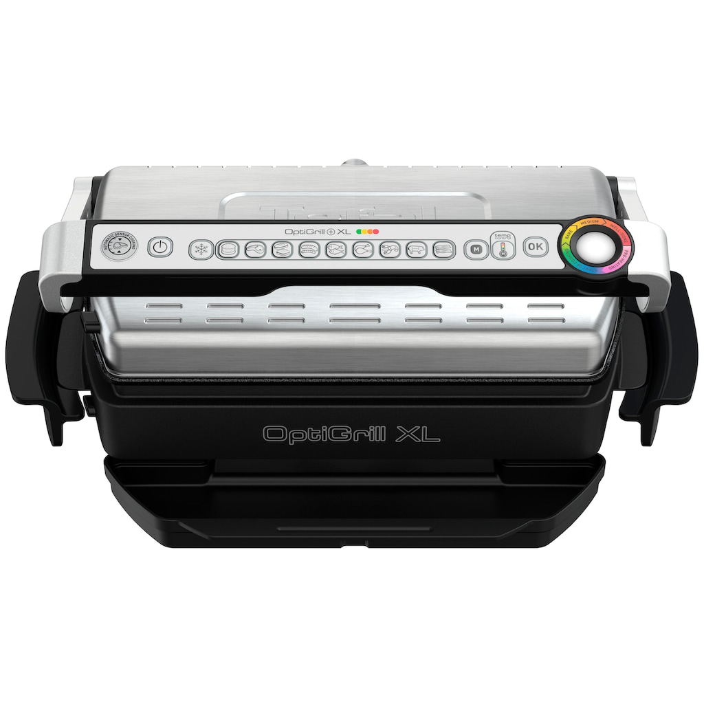 Tefal Kontaktgrill »GC724D OptiGrill+ XL«, 2000 W, Backschale, 9 voreingestellte Programme, 4 Temperaturlevel