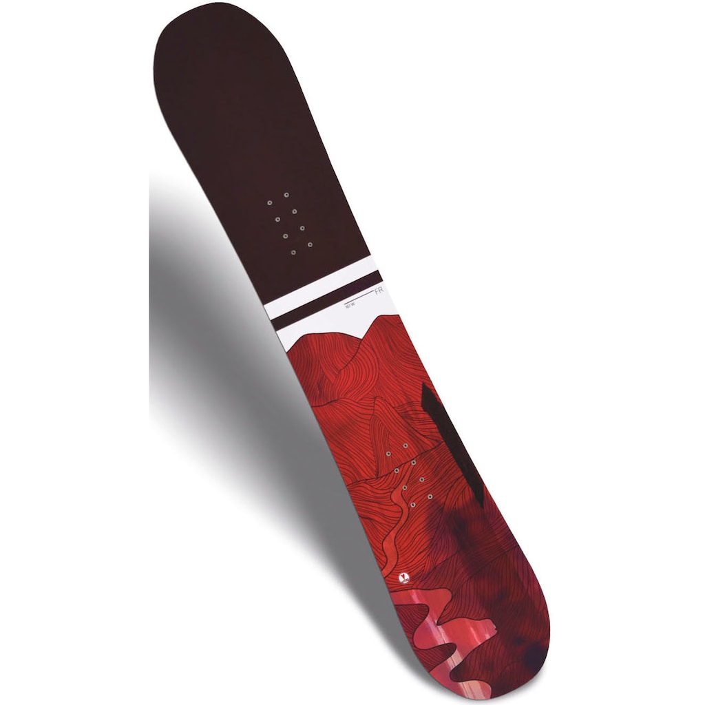 TRANS Snowboard »TRANS FR MAN RED 21/22«, (Set)