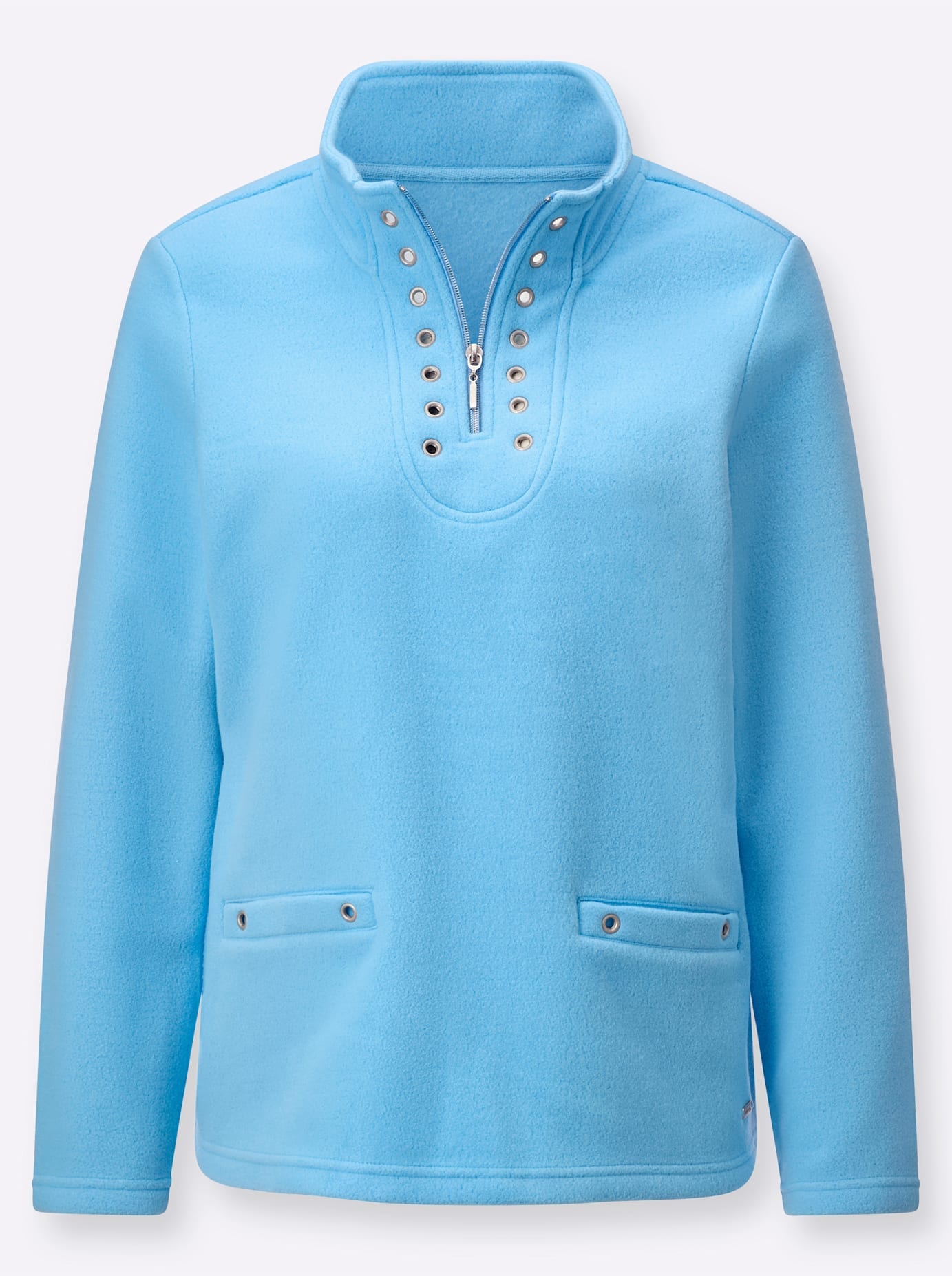 Casual Looks Fleeceshirt »Fleece-Shirt«, (1 tlg.)