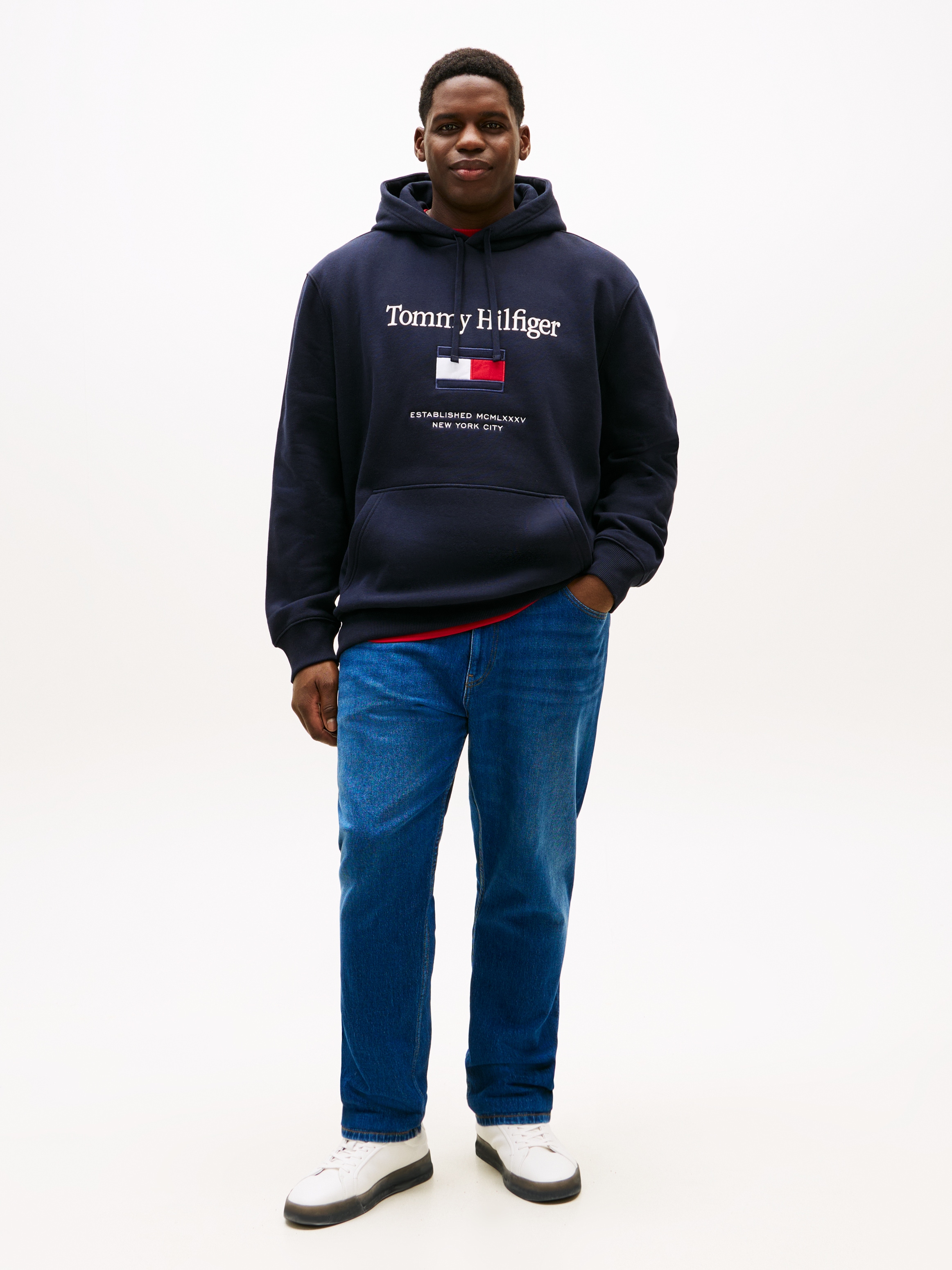 Tommy Hilfiger Big & Tall Hoodie »BT-TOMMY EMBRO FLAG«
