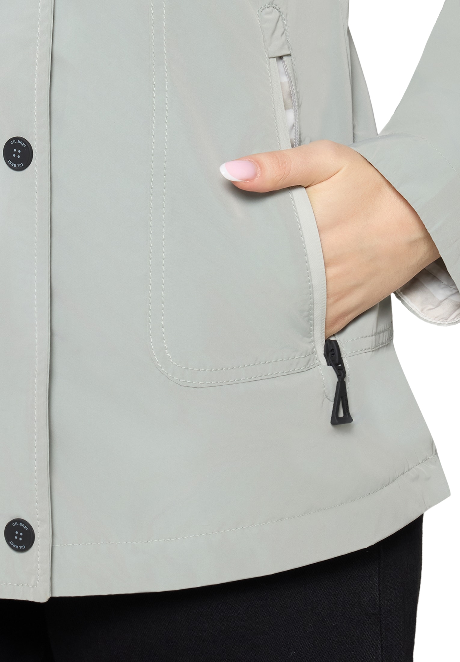 Gil Bret Outdoorjacke mit Kapuze mit Kapuze