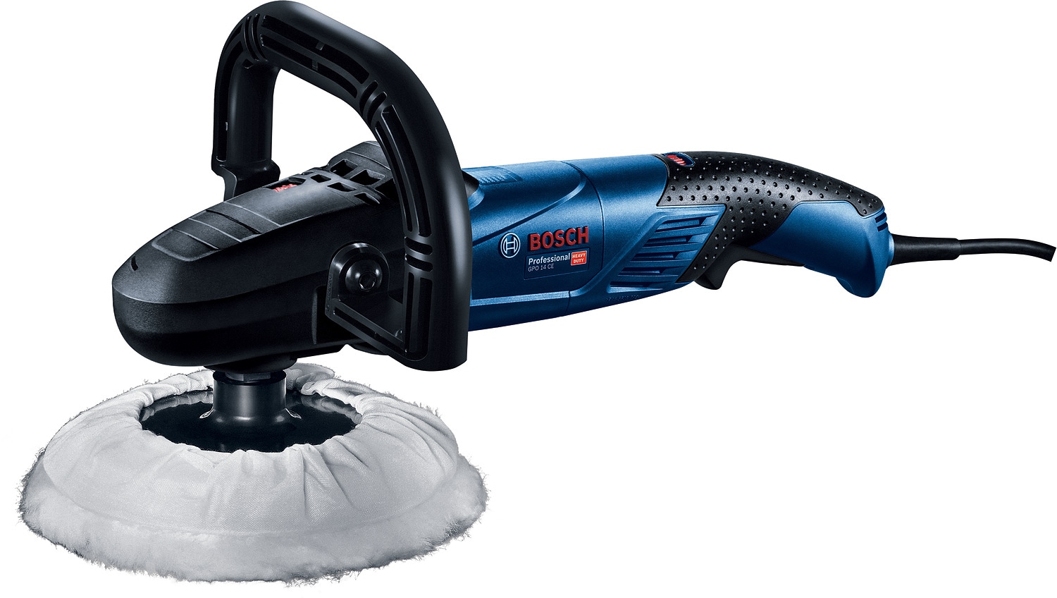 Bosch Professional Poliermaschine »»GPO 14 CE«« 1400-Watt, 2,5 kg  mit Zusatzgriff und D-Griff