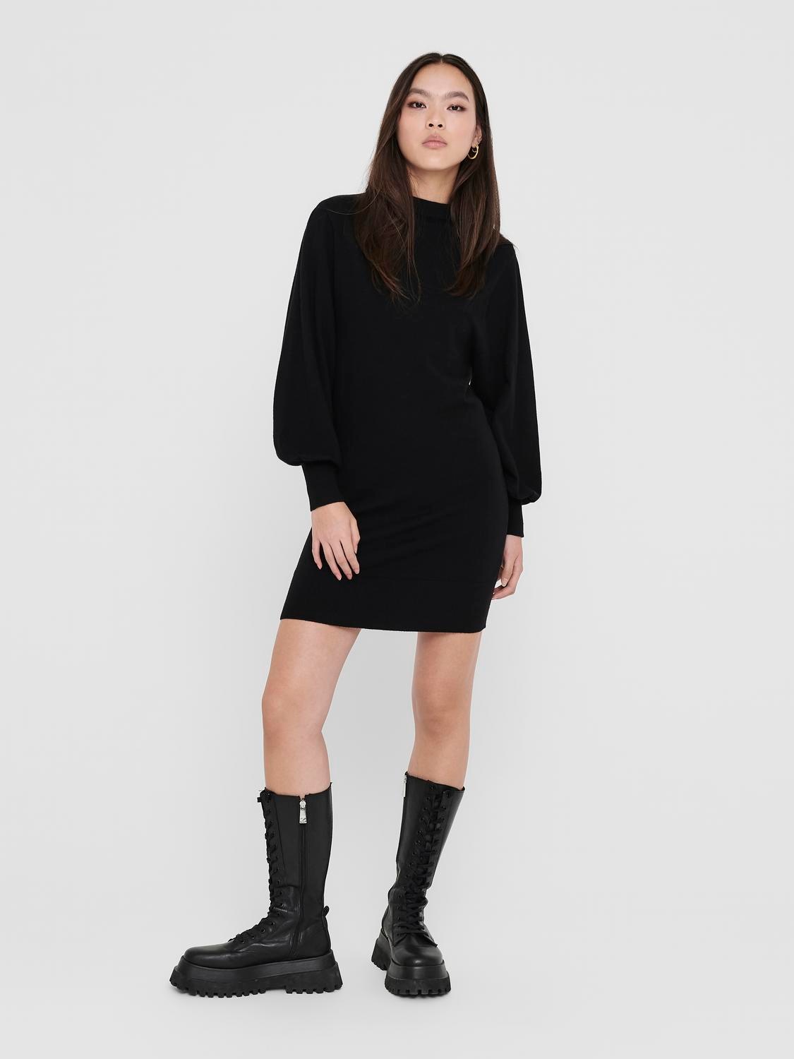 ONLY Strickkleid »ONLLABELLE LIFE L/S DRESS KNT NOOS«