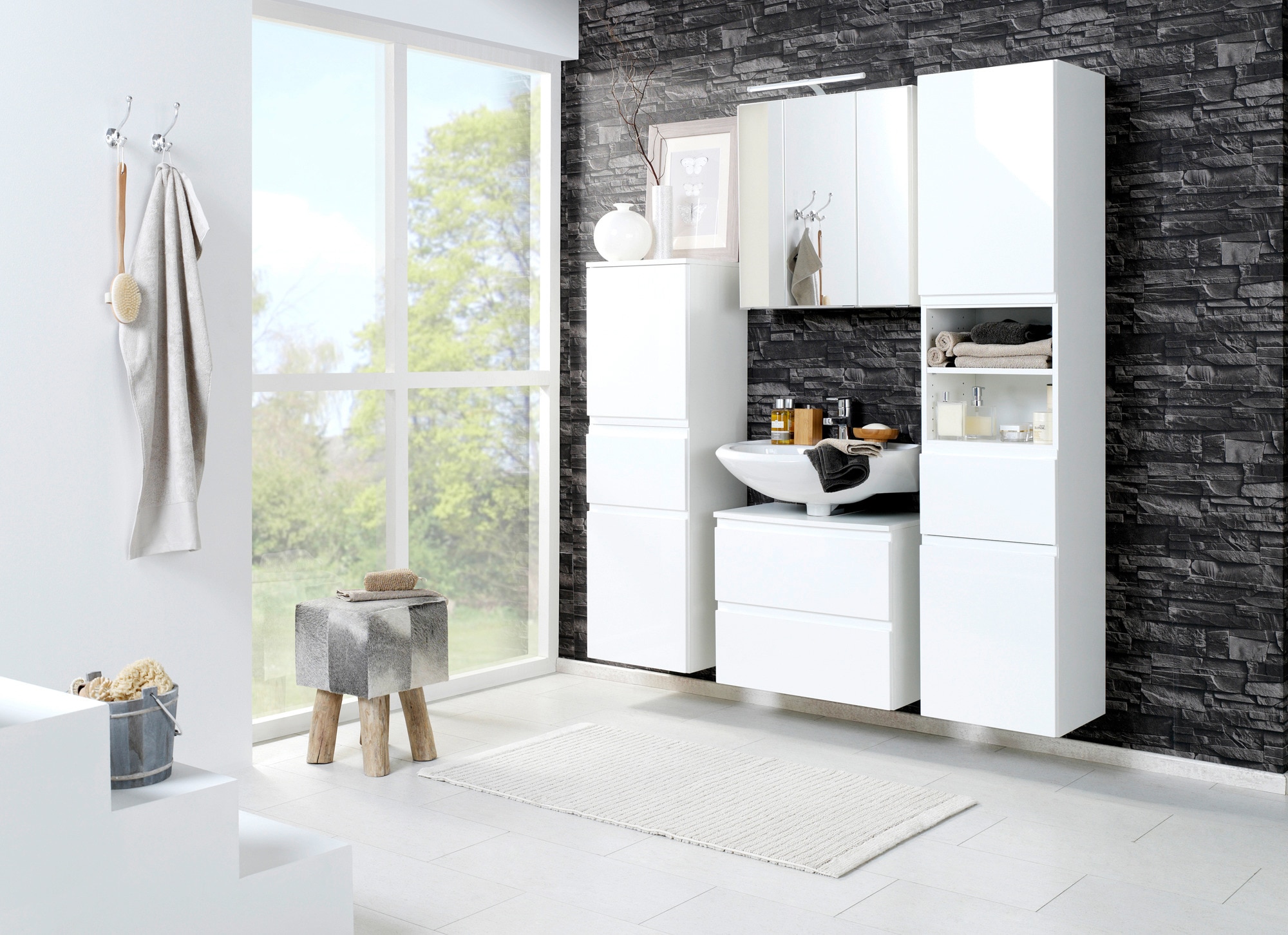 welltime Waschtisch »Cardiff« Breite 100 cm