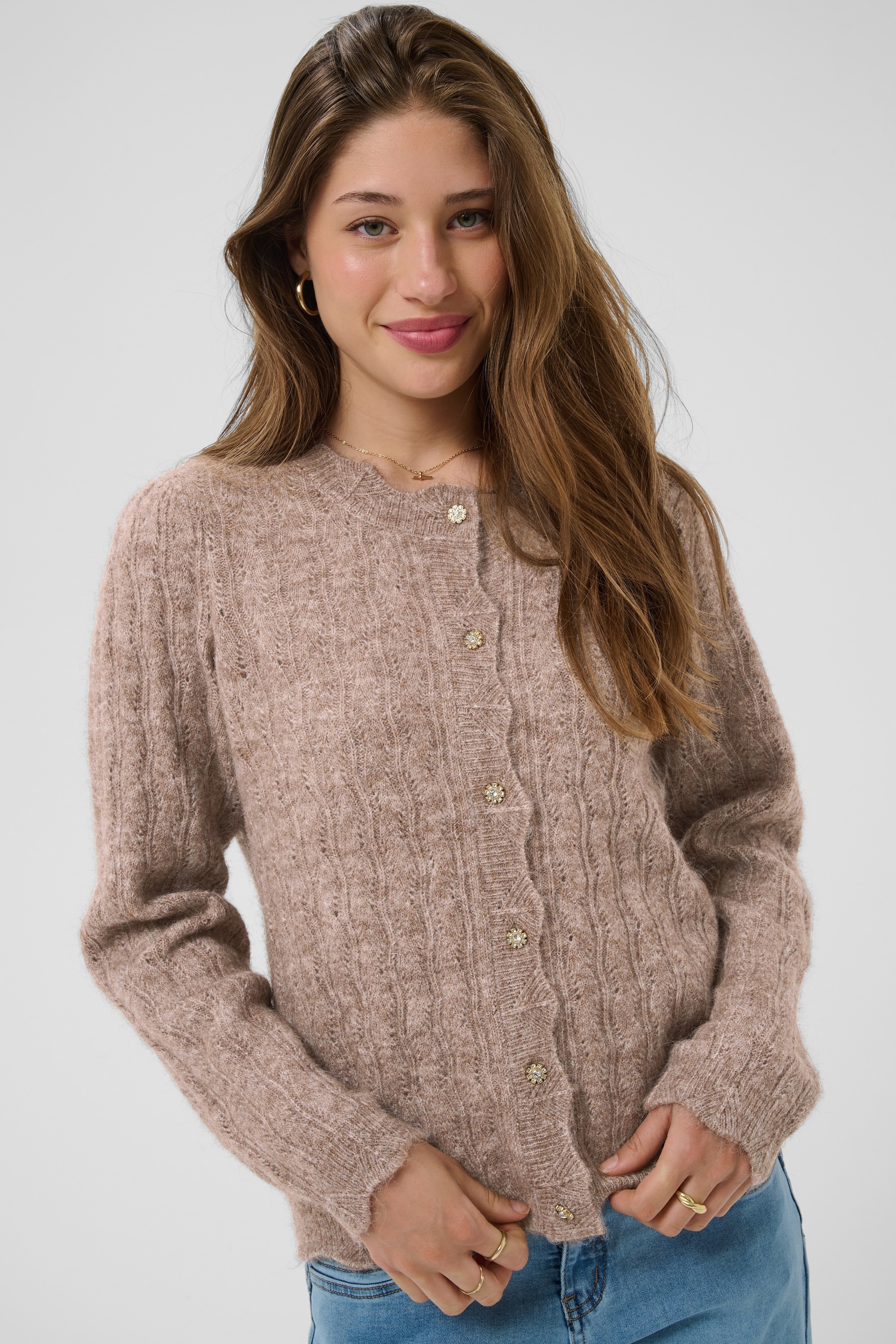 Cream Strickjacke »Damen Strickjacke CRJunah«