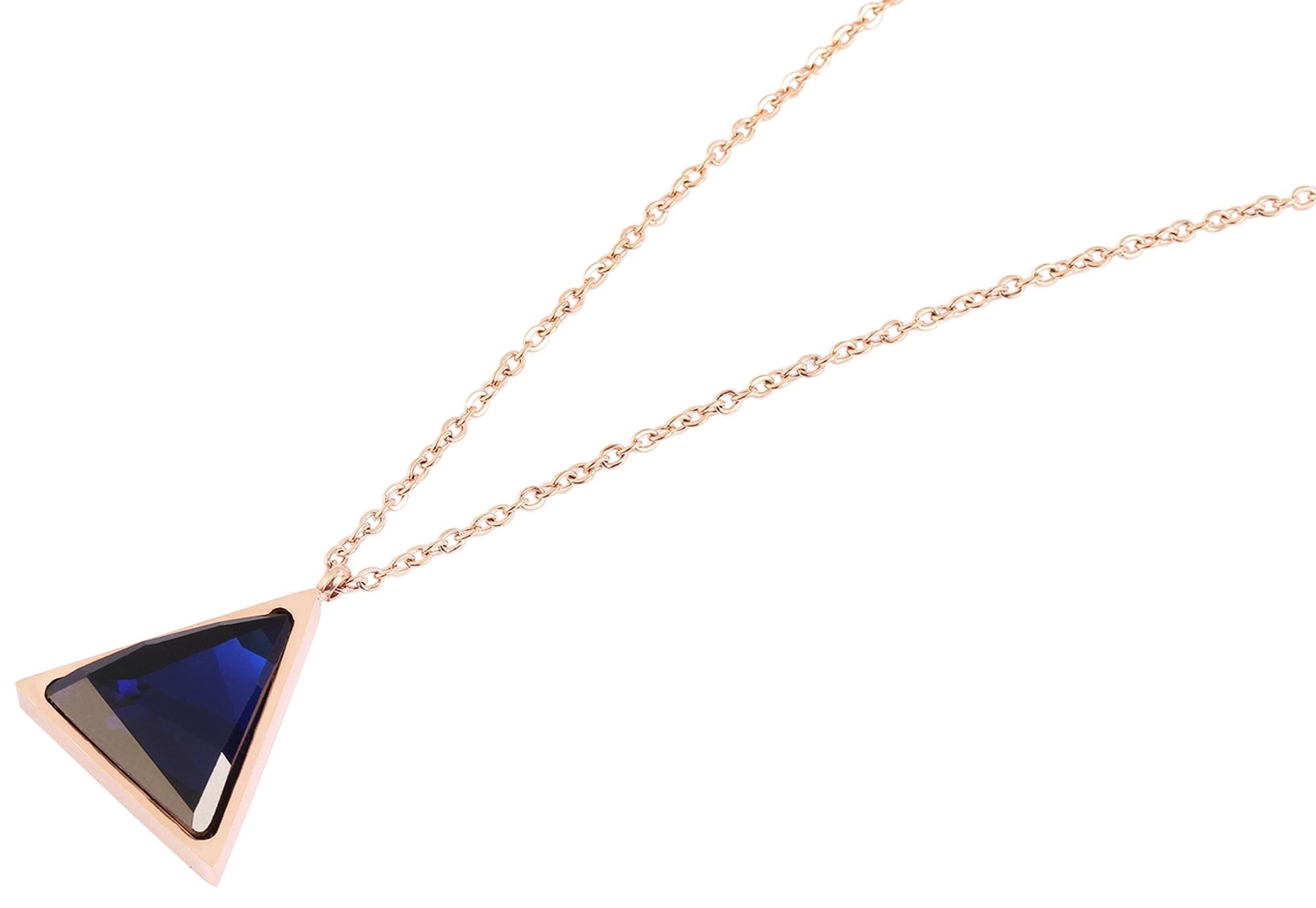 Adelia´s Gliederkette »Damen Halskette ¿ Ankerkette aus Edelstahl 43 cm«