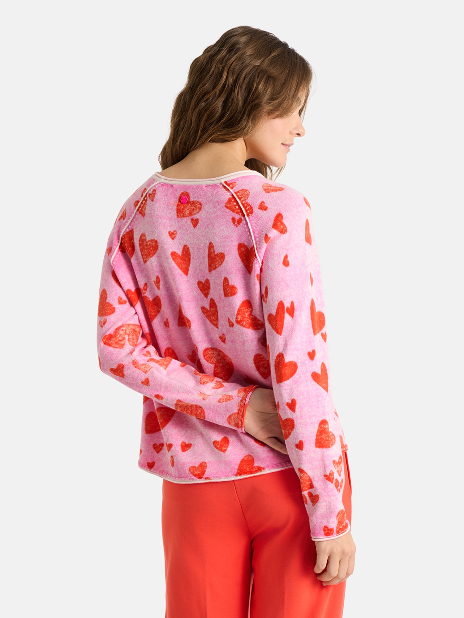 Lieblingsstück Rundhalspullover »LiloL« gemustert, Rundhalsausschnitt