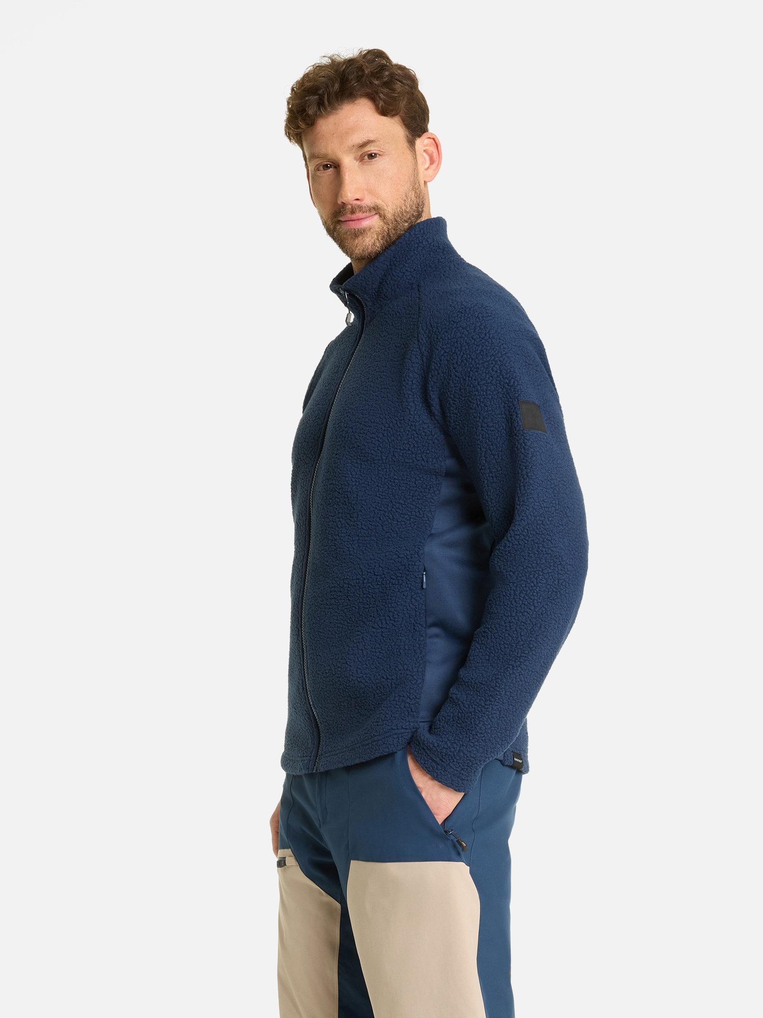 Ziener Sweatshirt »JAIKUS-Z HERREN«, Highloft Fleece, warm, elastisch
