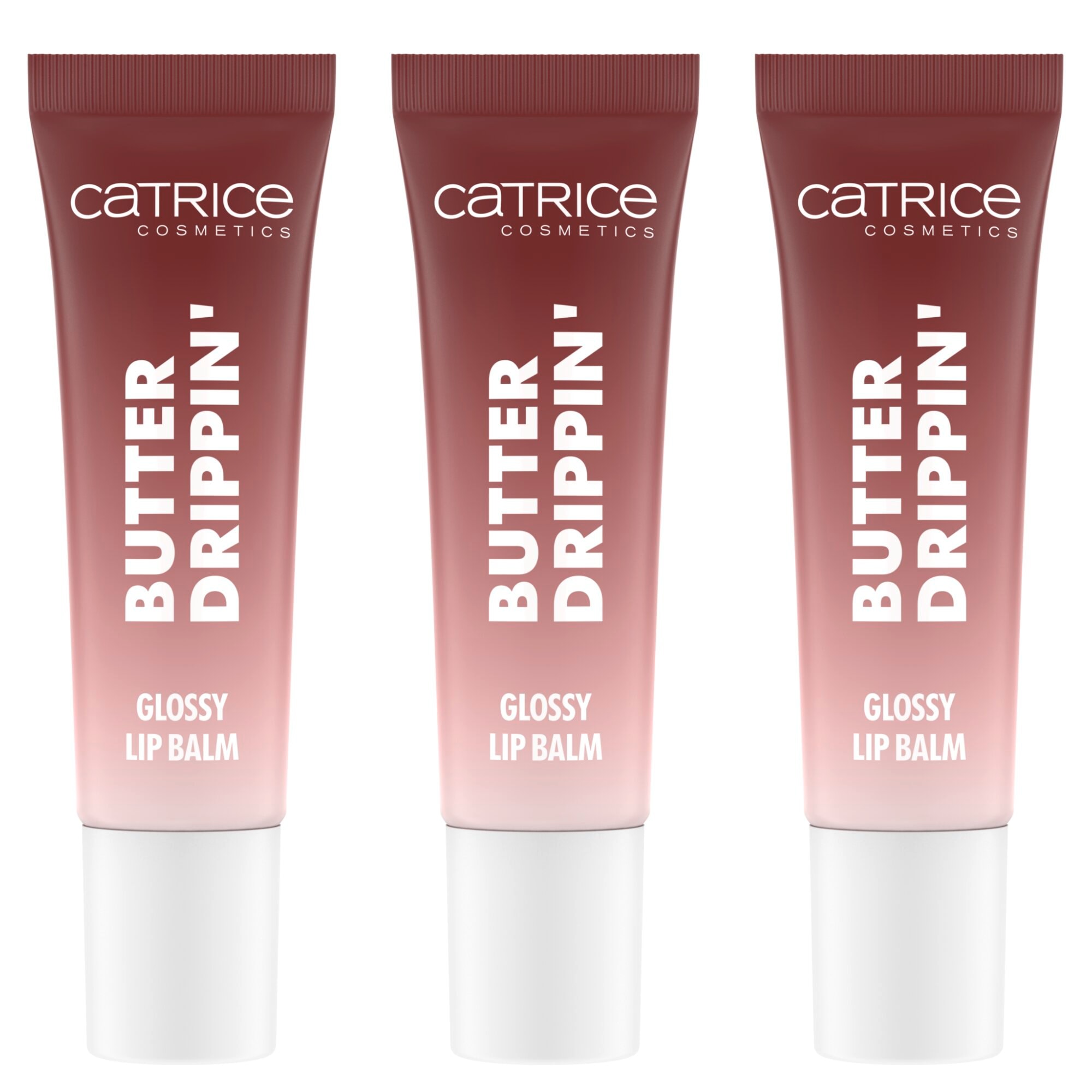 Catrice Lippenbalsam »Butter Drippin' Glossy Lip Balm« Dezenter Farbakzent, geschmeidig, hochglänzend, spendet Feuchtigkeit.