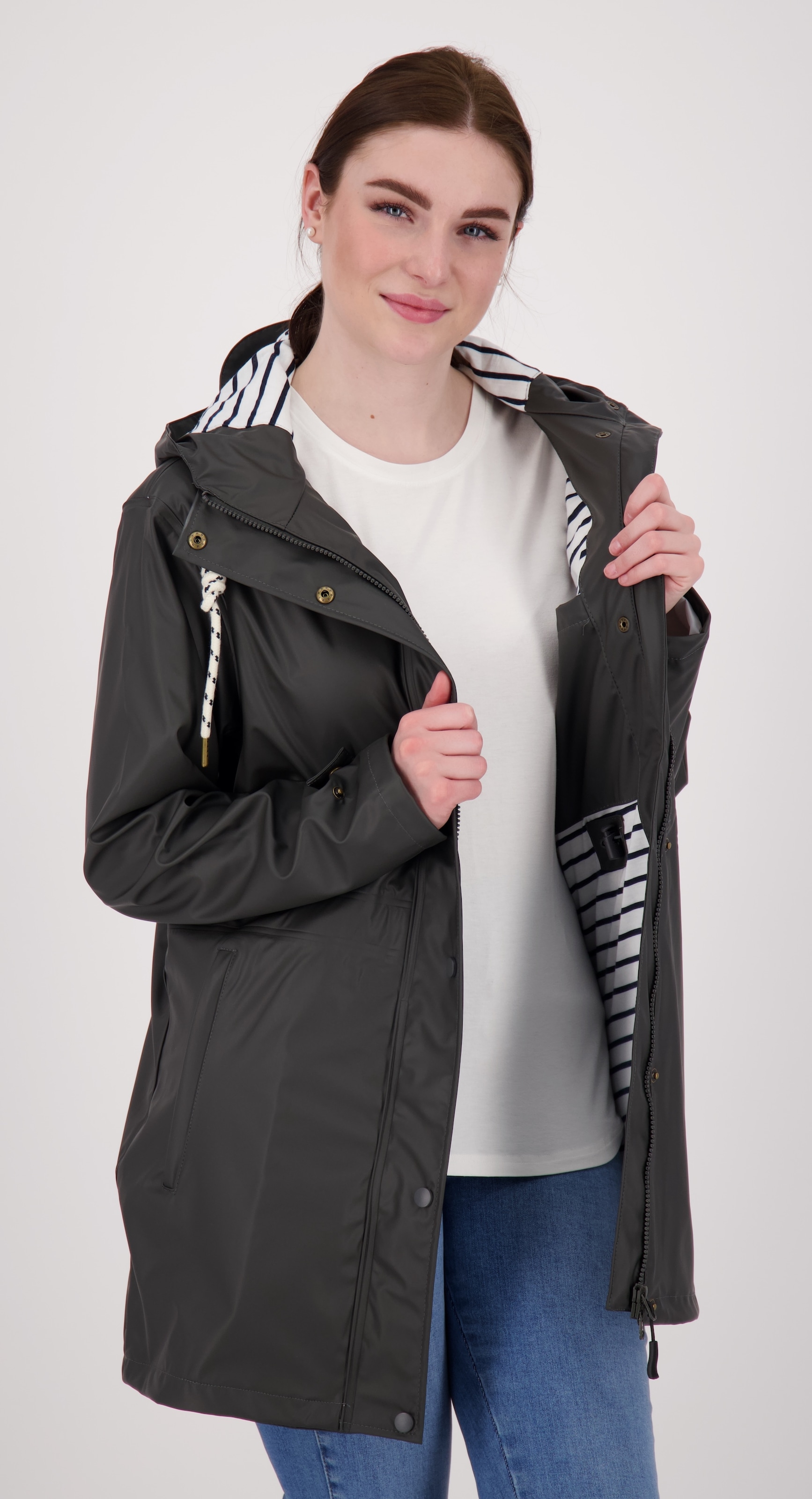 DEPROC Active Regenjacke »WOLGAST« auch in Großen Größen erhältlich