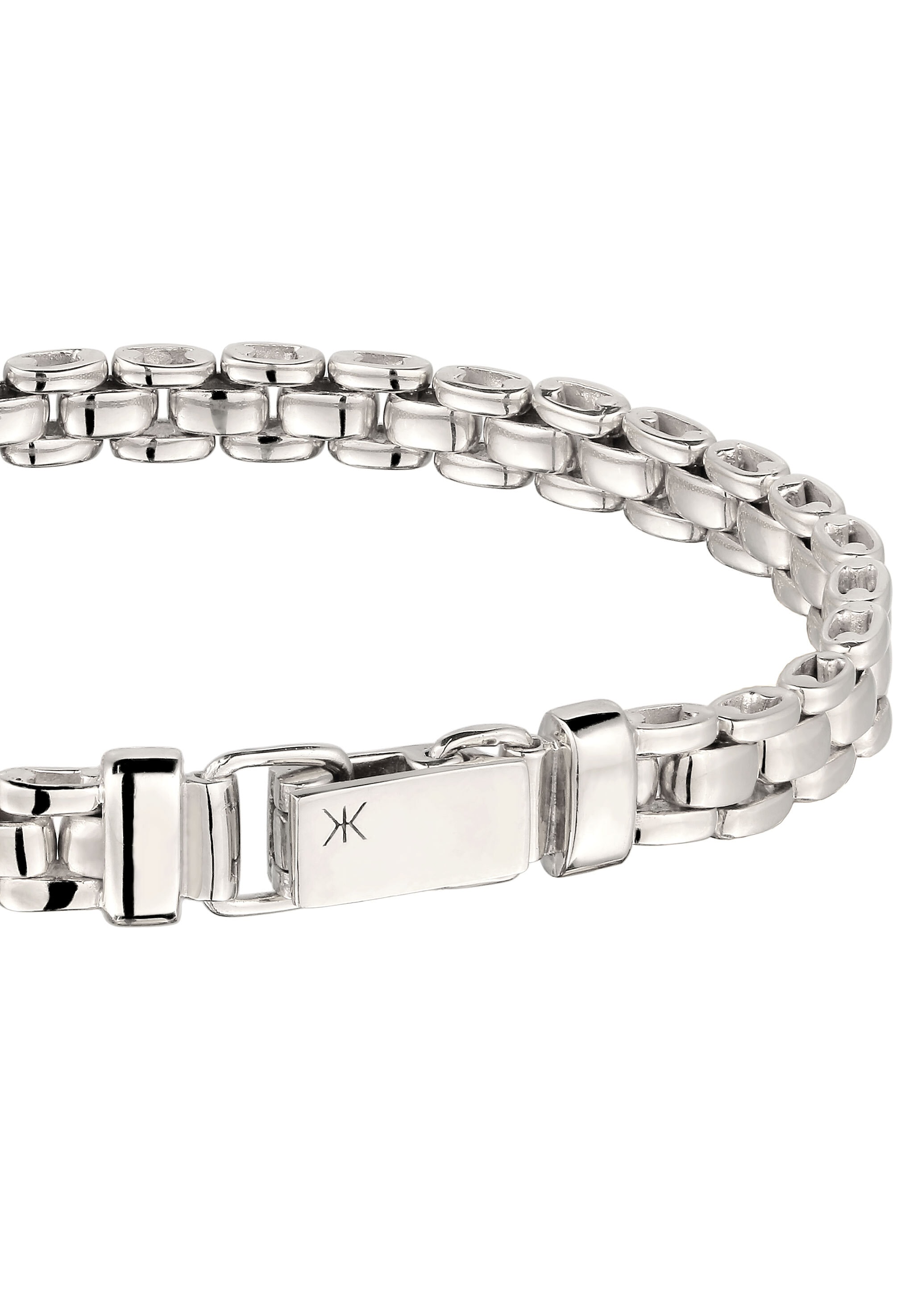 Kuzzoi Armkette »Armband Box Chain 925 Sterling Silber«