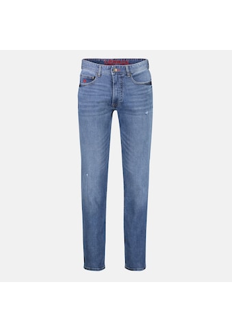 LERROS Stretch-Jeans »ARUN«, in leichter Used-Optik, Highlight: Handy-Stecktasche kaufen