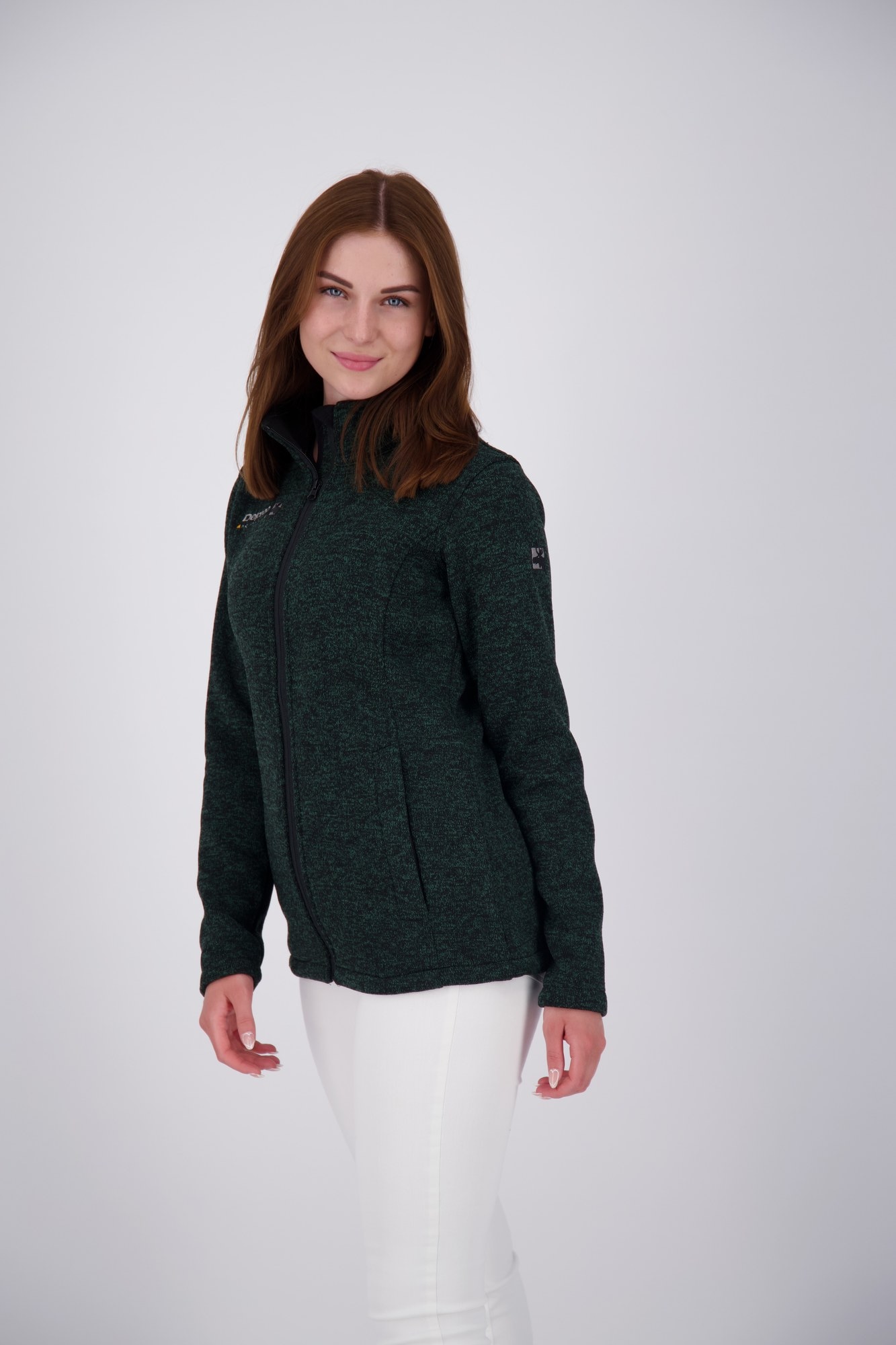DEPROC Active Strickfleecejacke »ELKFORD WOMEN« auch in Großen Größen erhältlich