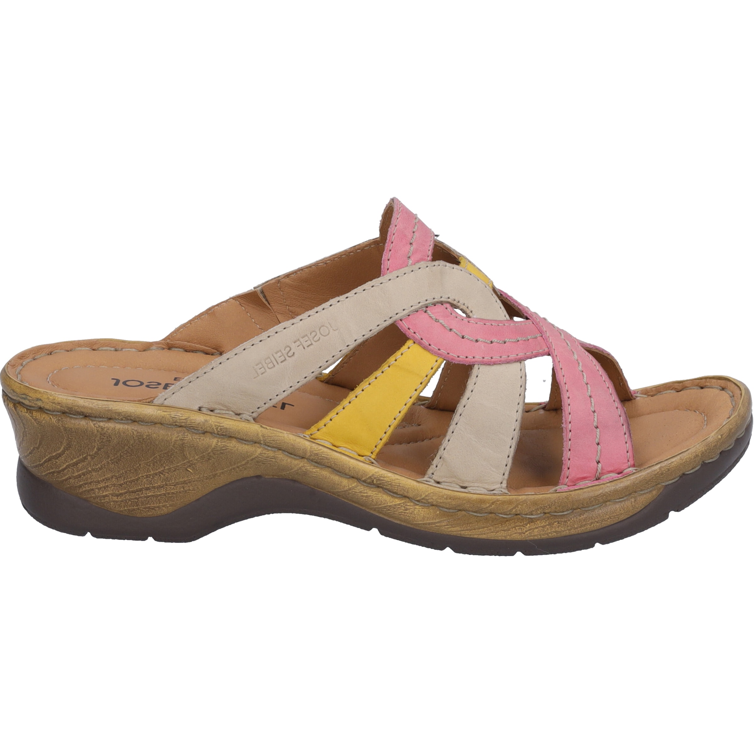 Josef Seibel Clog »Catalonia 01, pink-multi«