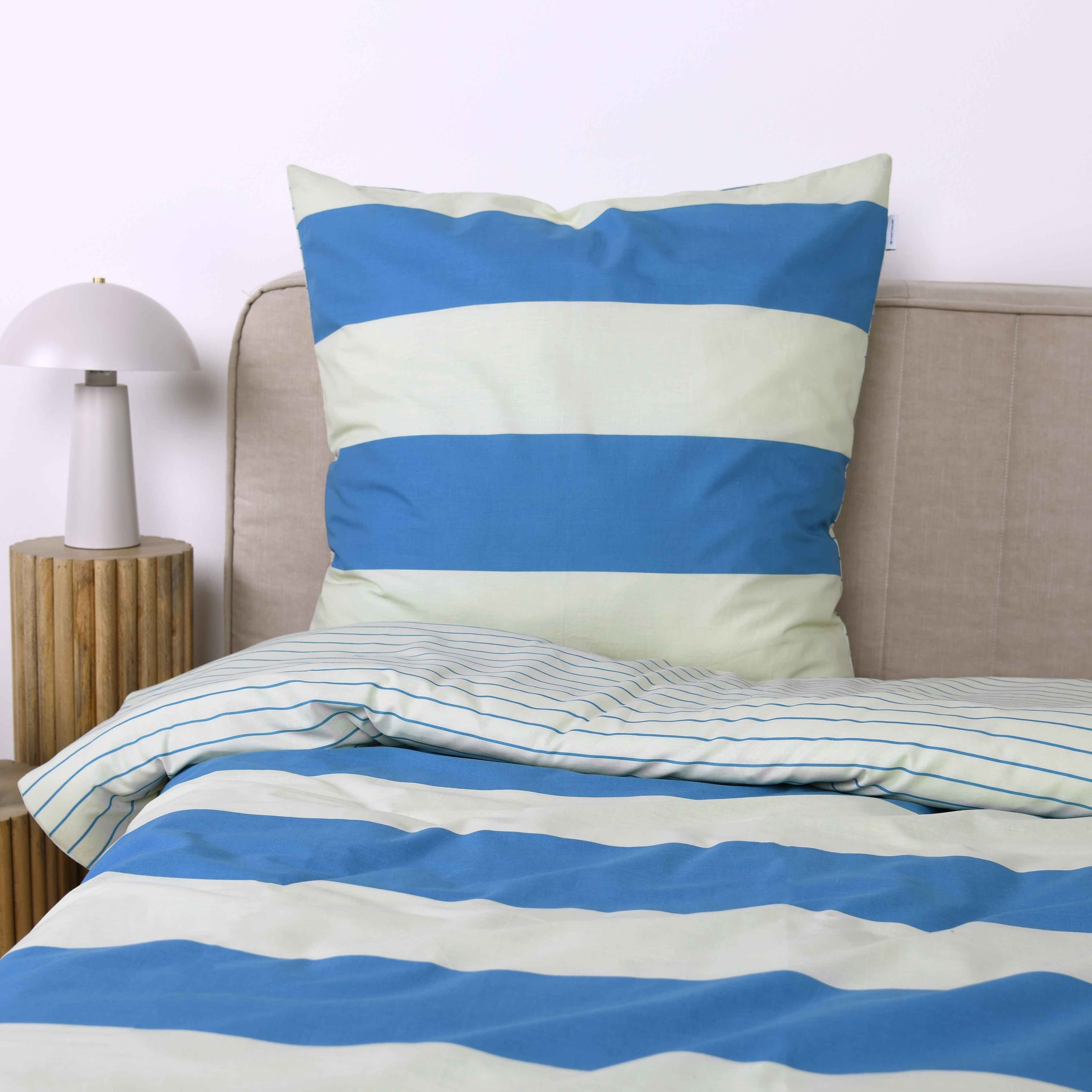 TOM TAILOR HOME Bettwäsche »BOLD STRIPES in Gr. 135x200cm, 155x220cm oder 200x220cm« 2 Stk. new bedroom, mit farbigem Markenreißverschluss