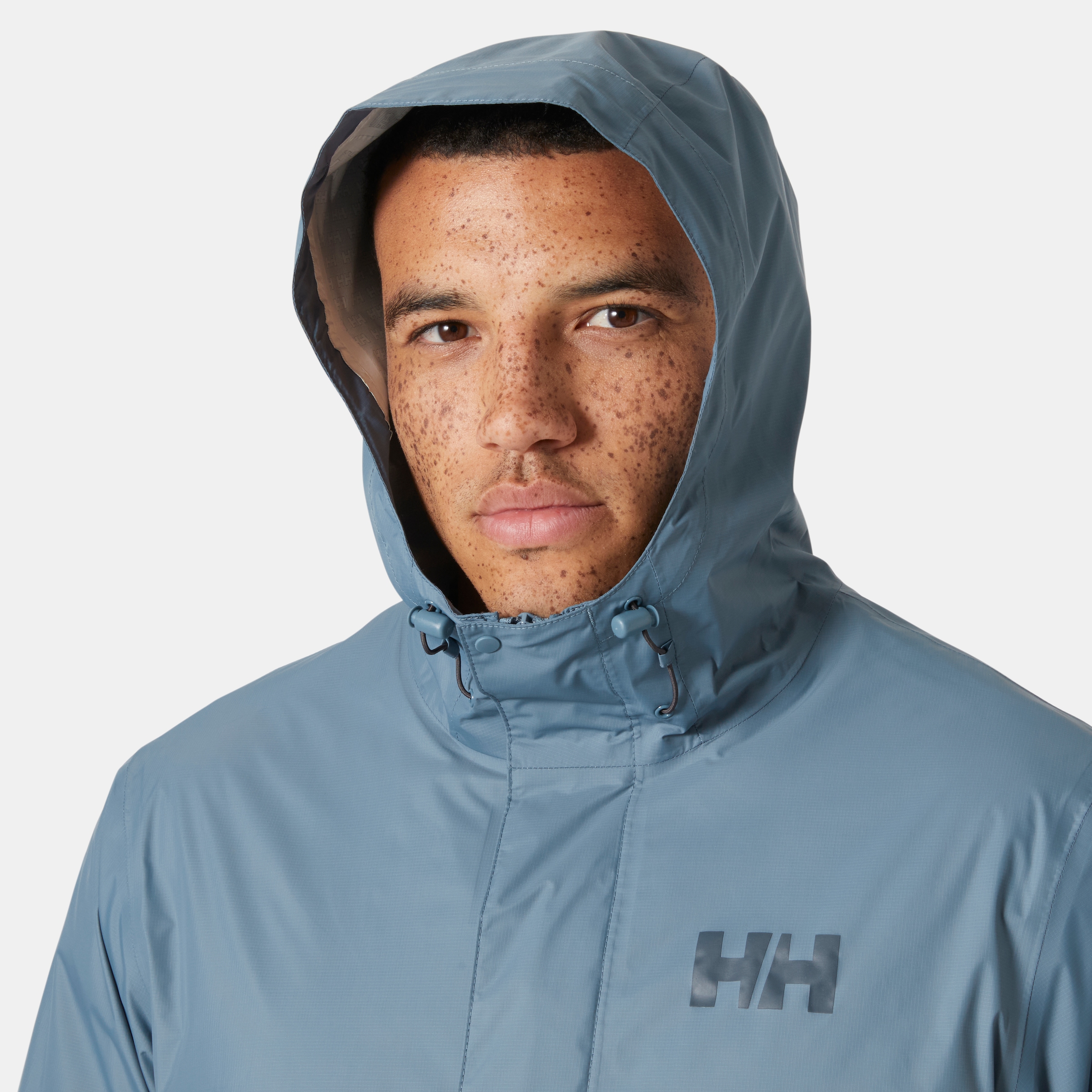 Helly Hansen Regenjacke »LOKE JACKET« mit Kapuze Kapuze mit hohem Kragen, elastischer Kordelzug an Kapuze und Saum