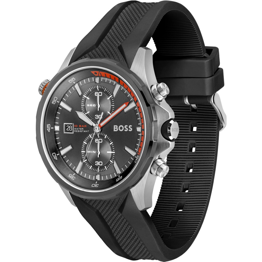 BOSS Chronograph »Globetrotter, 1513931«