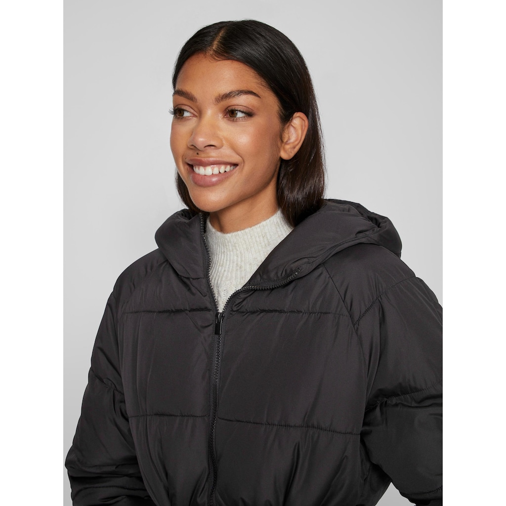 Vila Steppjacke »VILEANA PADDED L/S SHORT JACKET - NOOS«, mit Kapuze