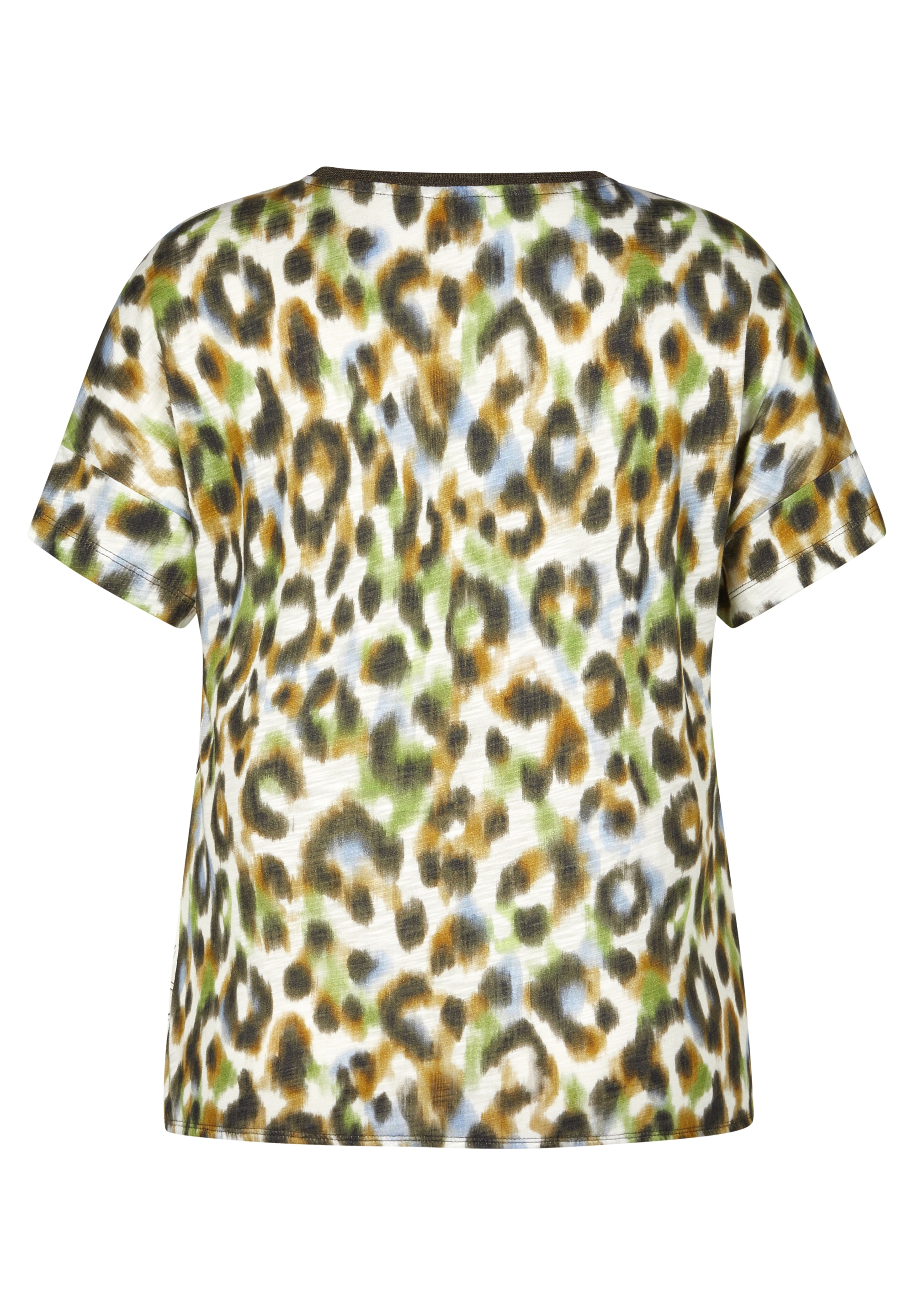 Rabe Kurzarmshirt, im Animal-Look