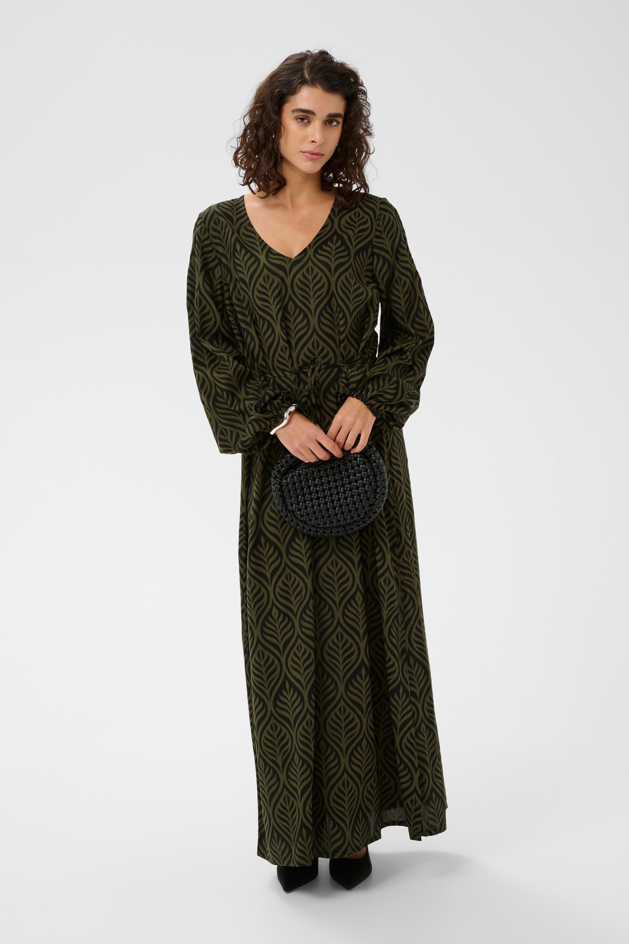 KAFFE Midikleid »Kleid KAvioletta«