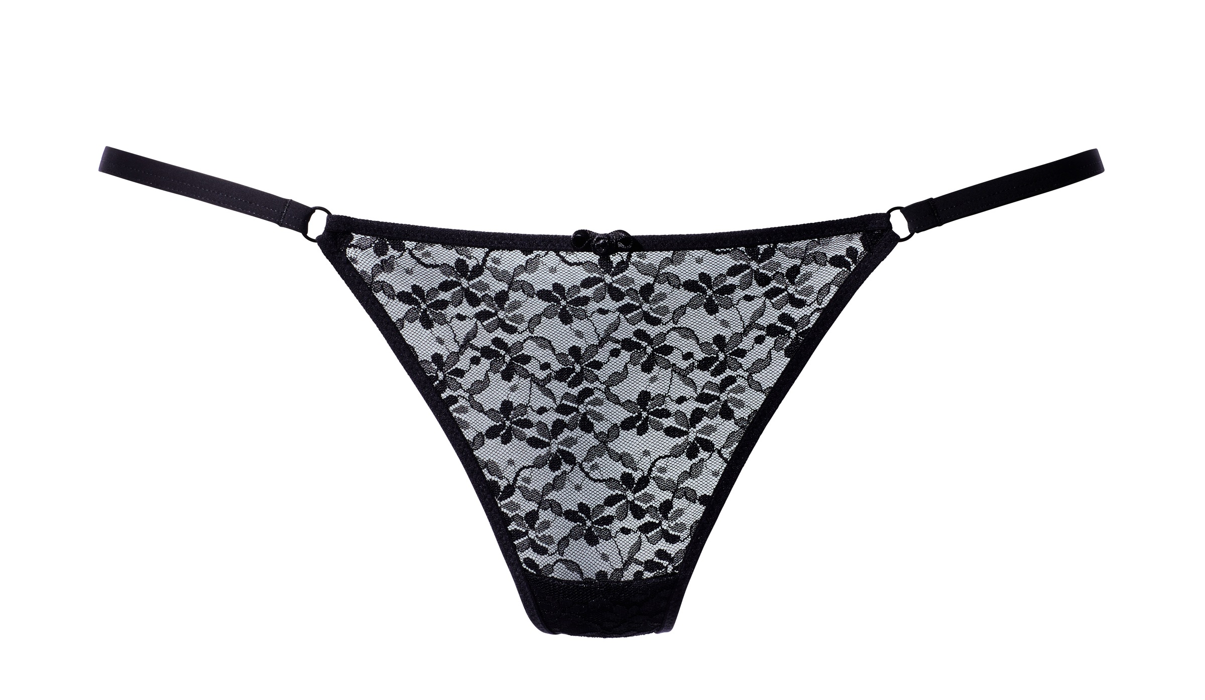 Vivance String, aus zarter Spitze in blumiger Optik, sexy Dessous