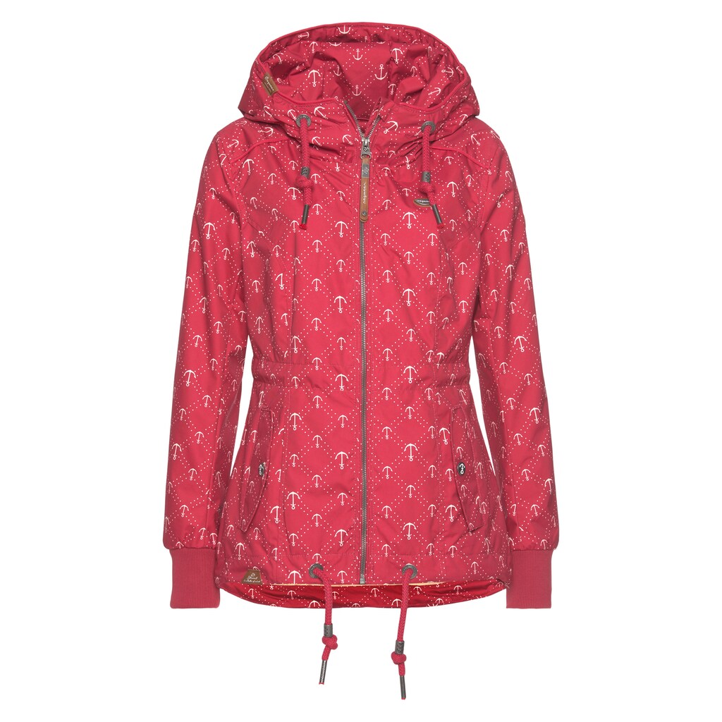 Ragwear Outdoorjacke »DANKA MARINA O«, mit Kapuze