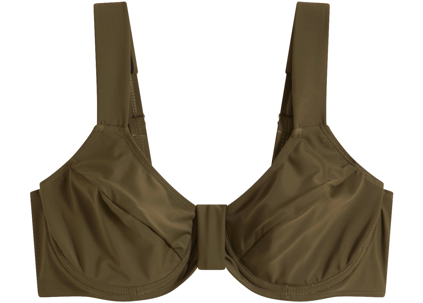 bonprix Bügel-Bikini-Top 1 Stk. Minimizer-Design, mit Elasthan-Anteil, Basic-Stil