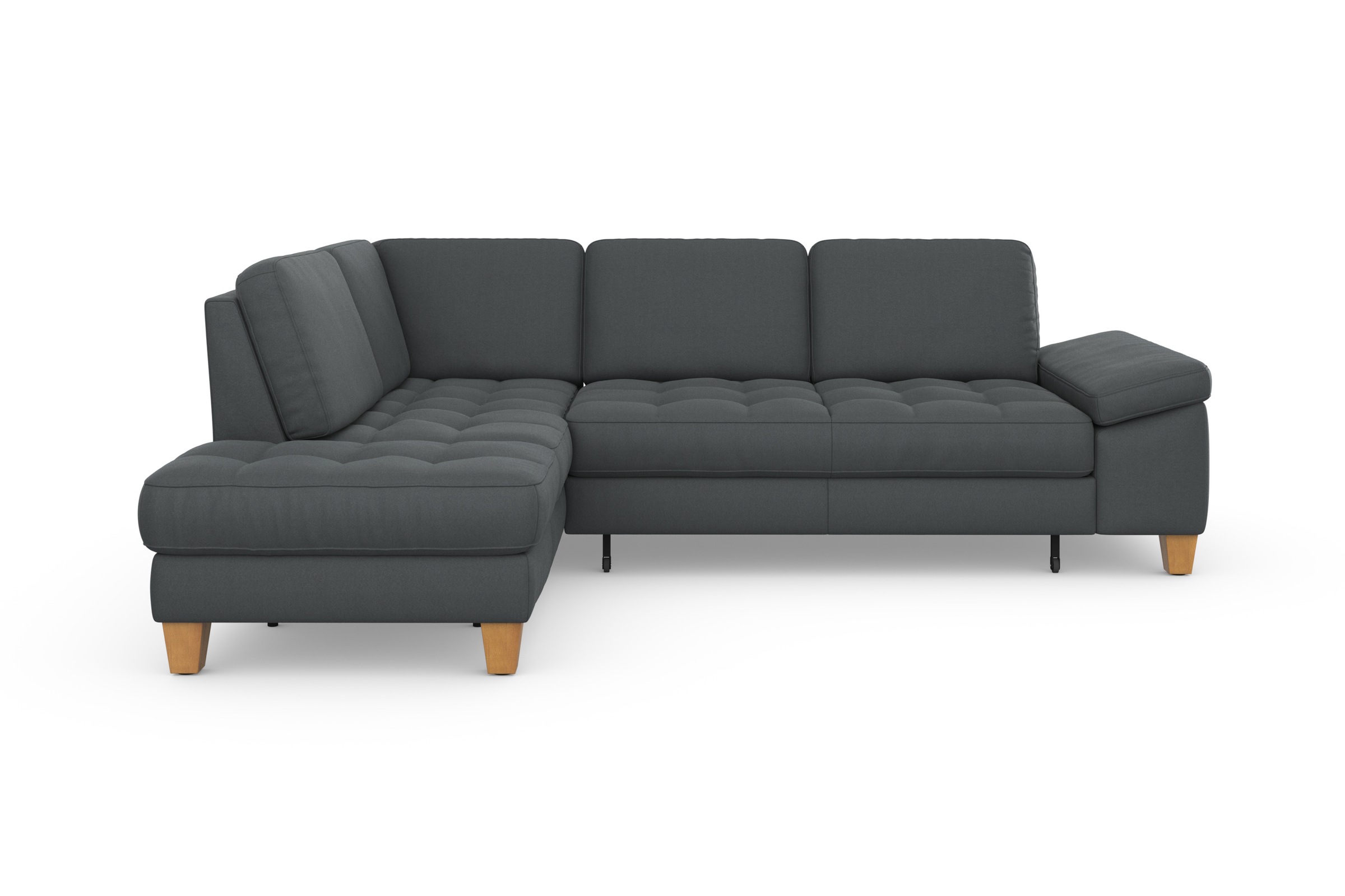 sit&more Ecksofa »Westham L-Form« mit Ottomane, mit oder ohne Bettfunktion, Bettkasten, Verstellung