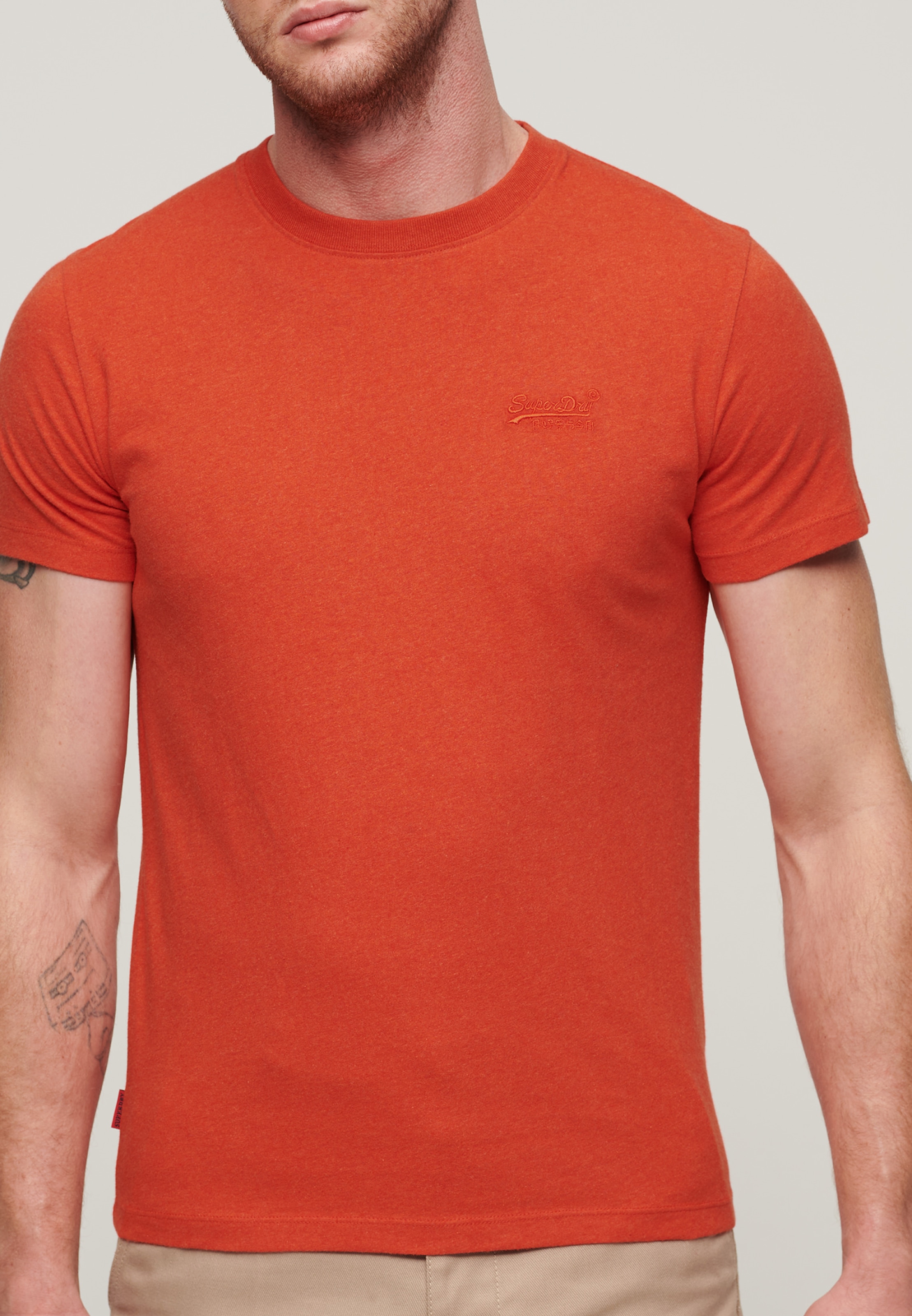 Superdry Rundhalsshirt »ESSENTIAL LOGO EMB TEE«