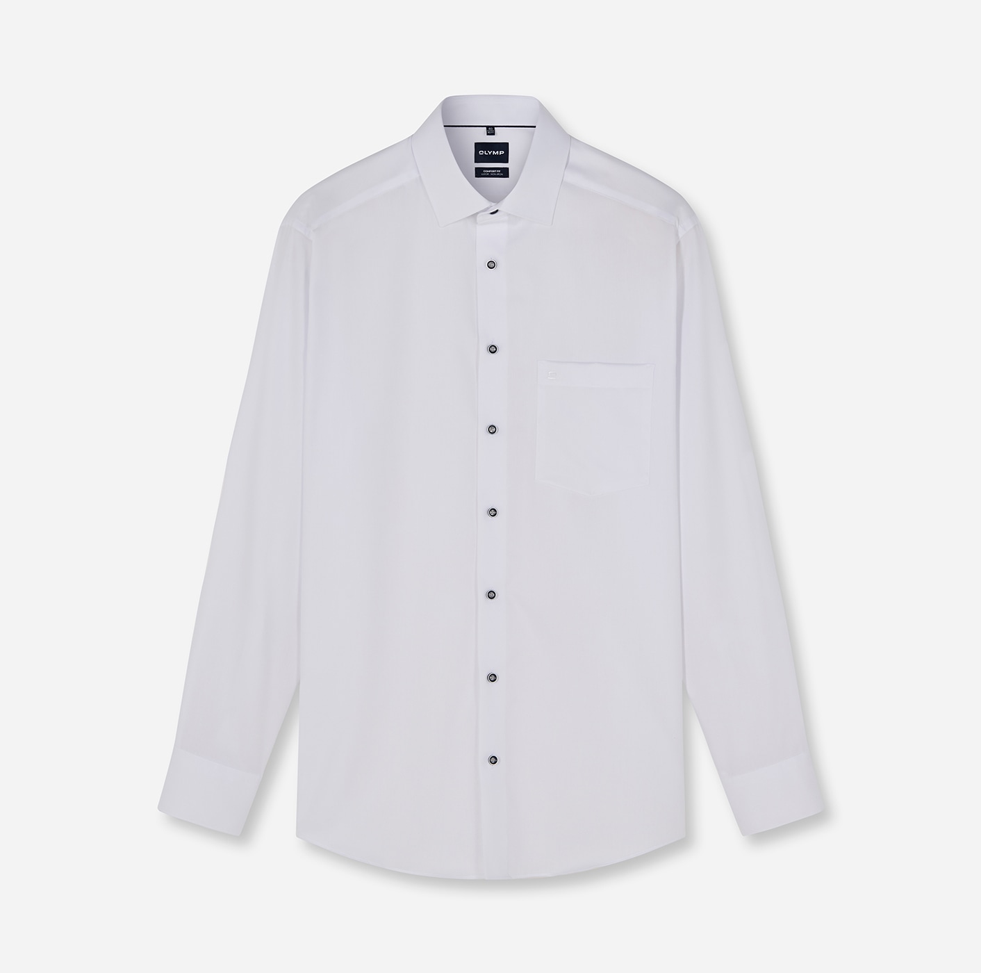 OLYMP Langarmhemd »Luxor« Businesshemd, New-Kentkragen, Comfort Fit