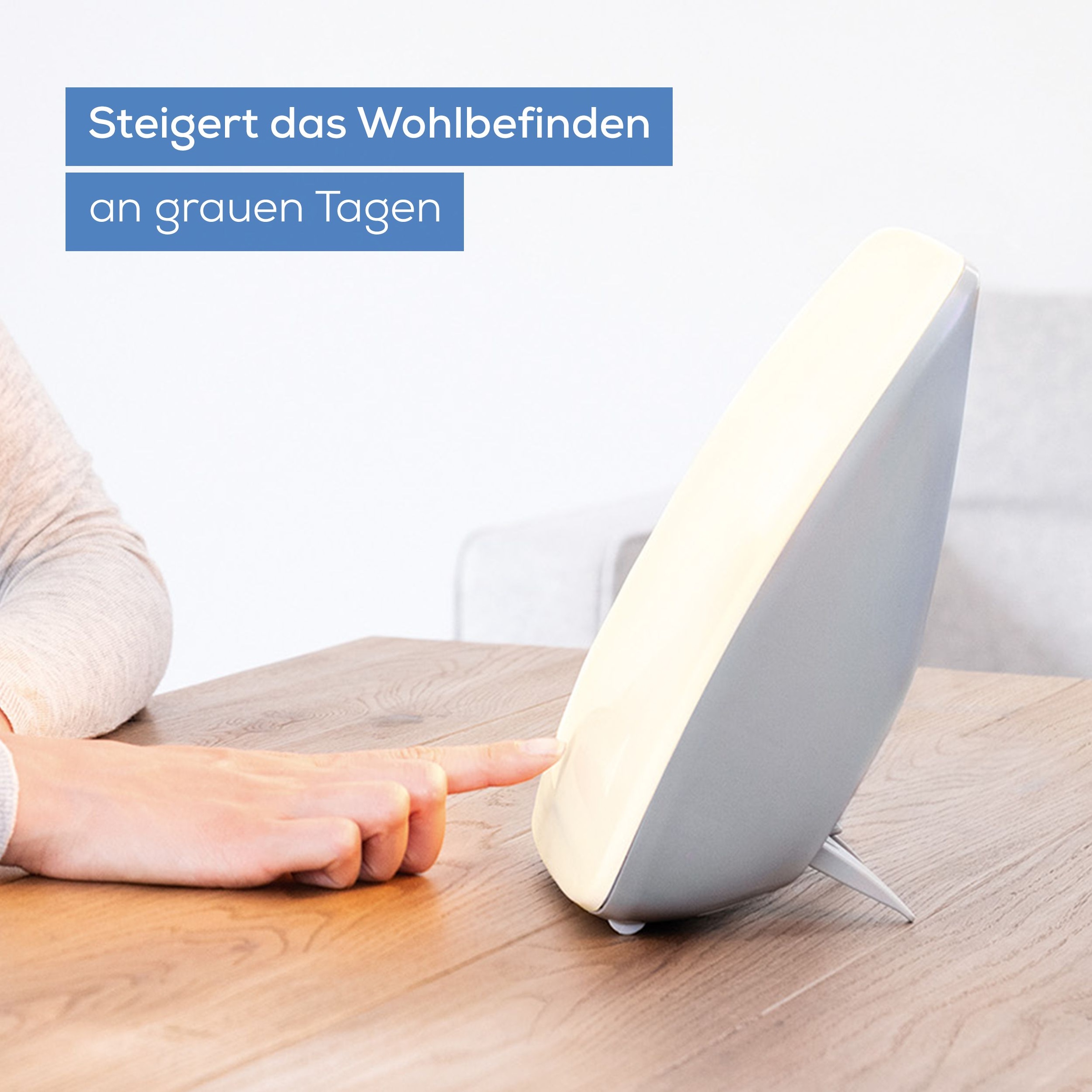 BEURER Tageslichtlampe »Beurer TL 41 Touchfunktion, Medizinprodukt«, Zur Anwendung bei Lichtmangelerscheinungen und gedrückter Stimmung