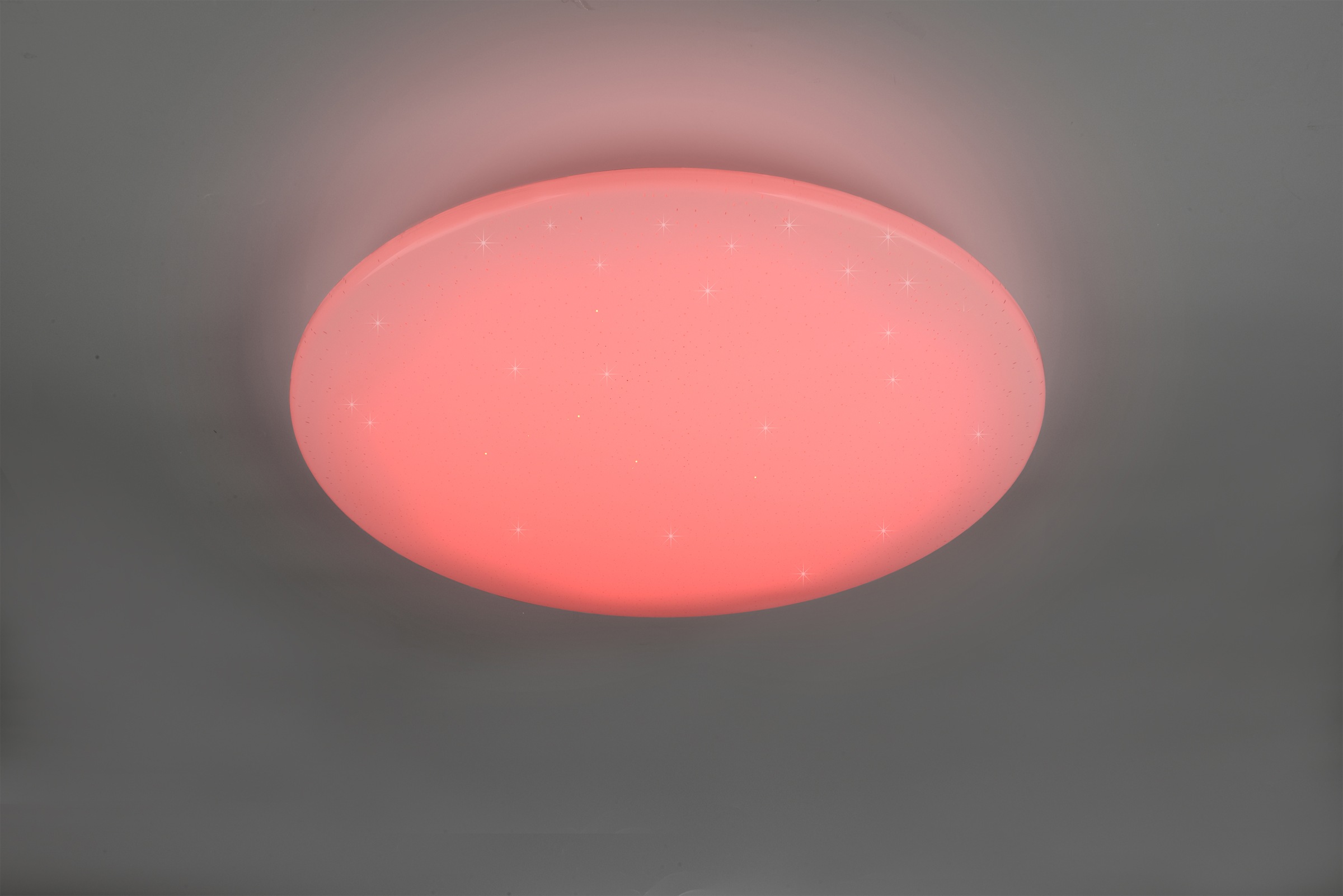 REALITY Leuchten LED Deckenleuchte »Fara« LED-Board 1 Stk. Farbwechsler WiZ Smarthome RGB Deckenlampe Ø 60cm Steuerung per App Starlight Cover