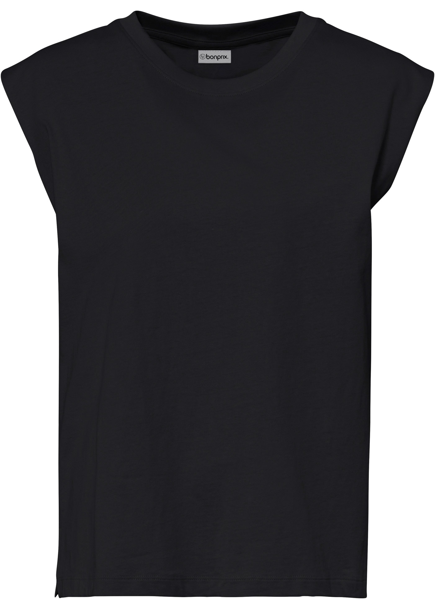 bonprix Oversize-Shirt lässiger Oversize-Schnitt, verstärkte Schulter, ärmellos