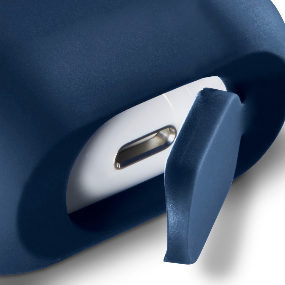 Hama Kopfhörer-Schutzhülle »Schutzhülle aus Silikon für das Ladecase AirPods 1. Gen. und 2. Gen.«, Apple AirPods (1. Generation)-Apple AirPods (2. Generation), Kratzfestes Sleeve, Ultra Slim, Wireless Charging kompatibel