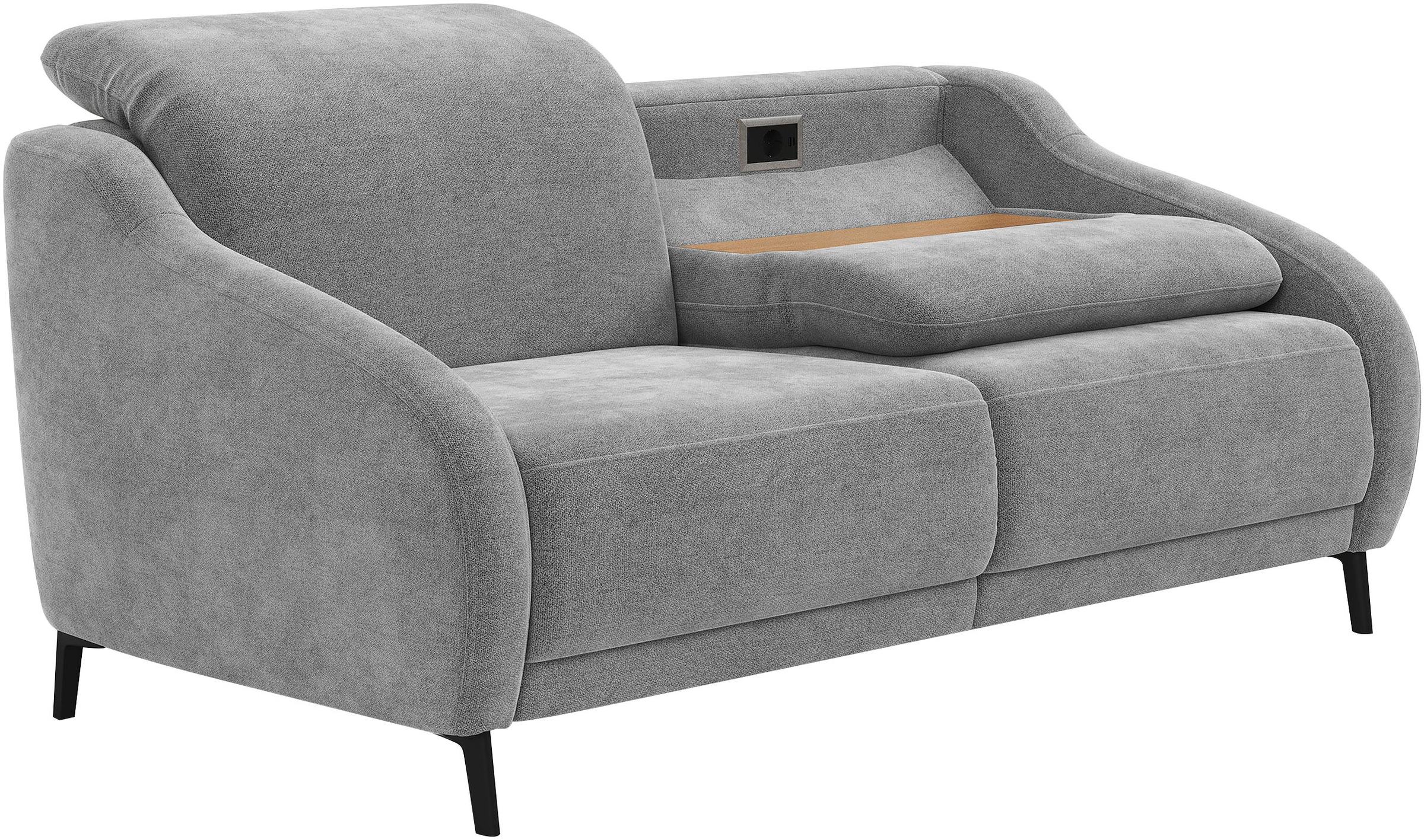 sit&more 3-Sitzer »Blues«, wahlweise mit Klapptisch und USB