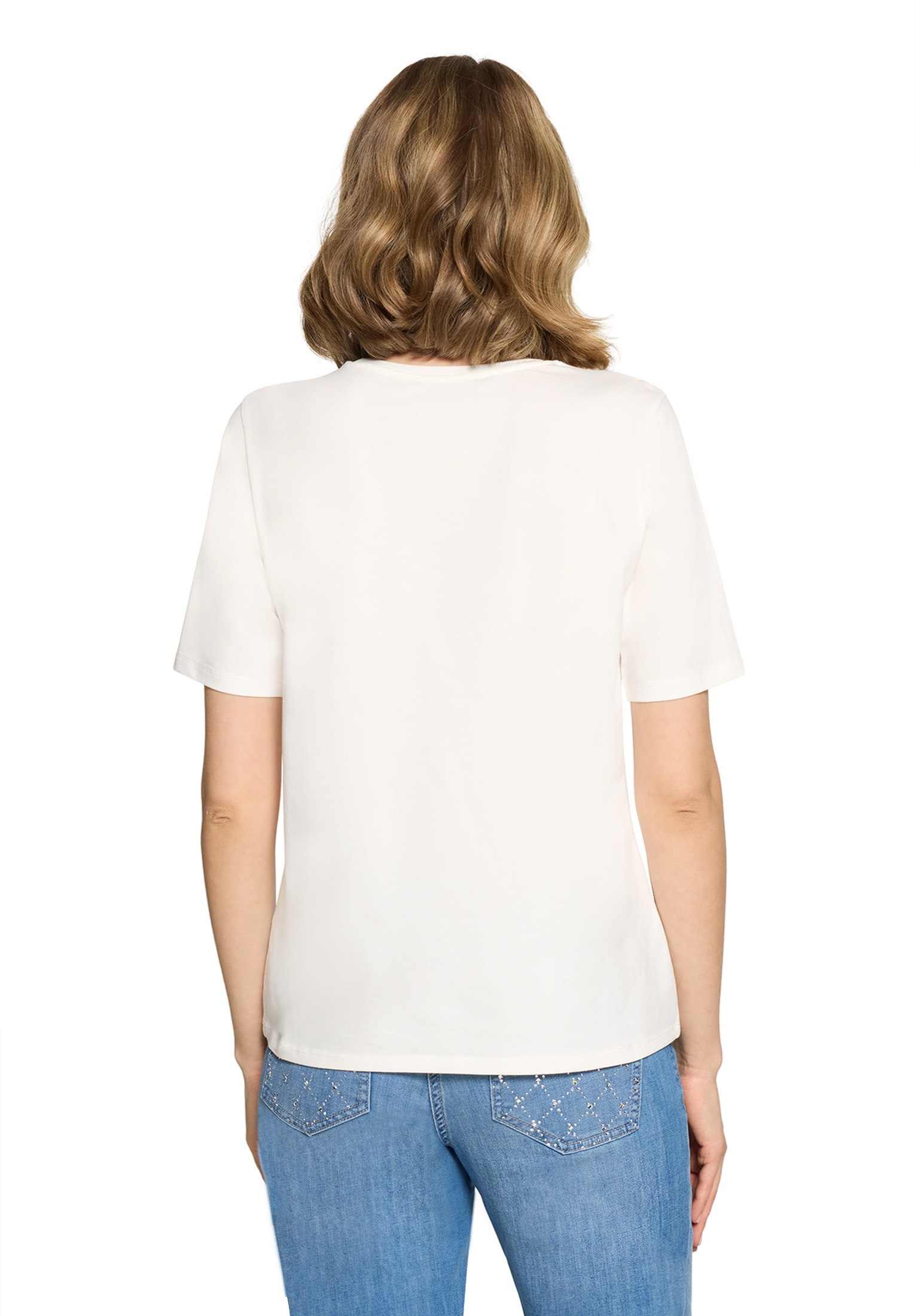 Betty Barclay Rundhalsshirt »Basic Shirt mit Placement«